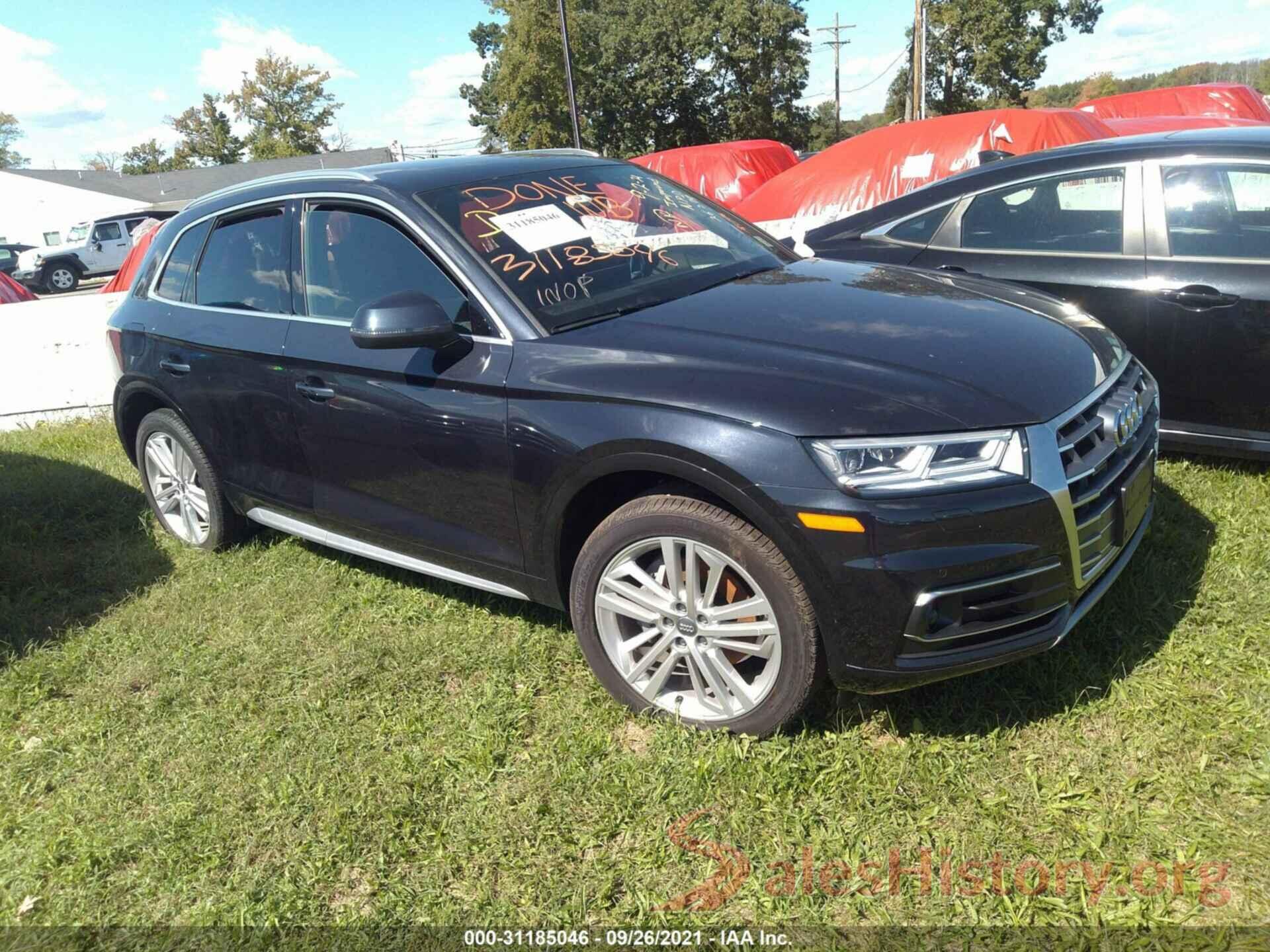 WA1CNAFYXJ2224104 2018 AUDI Q5