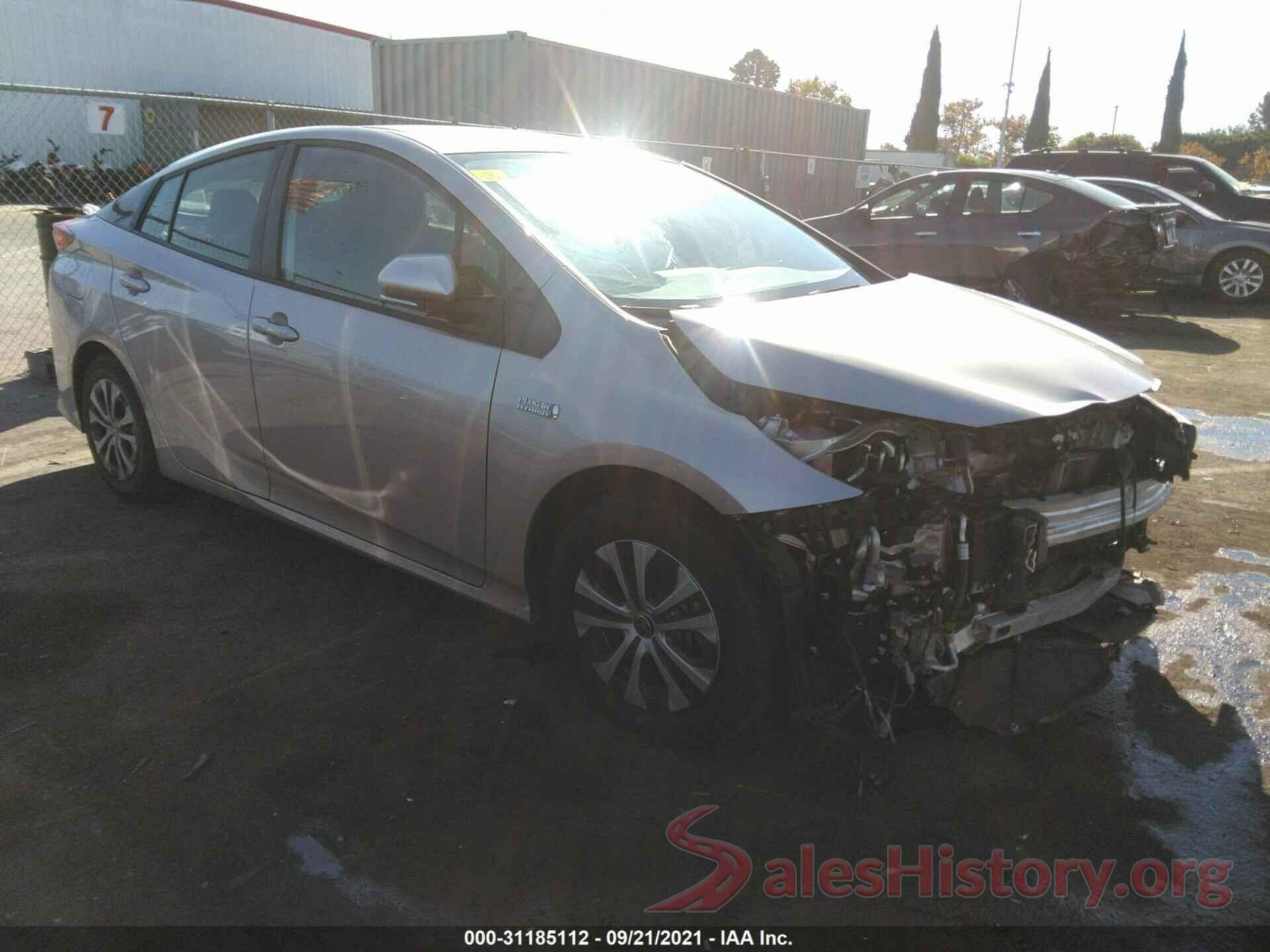 JTDKAMFP3M3174215 2021 TOYOTA PRIUS PRIME