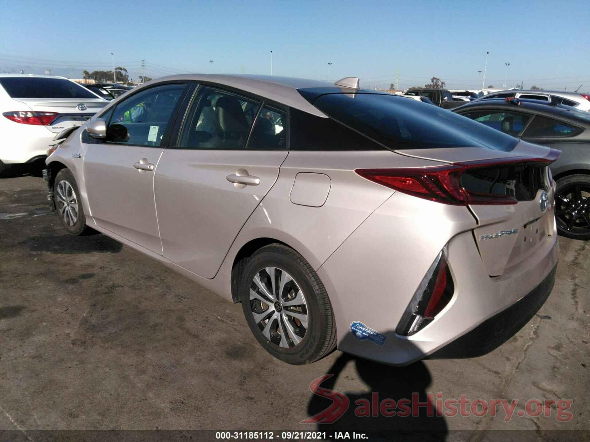 JTDKAMFP3M3174215 2021 TOYOTA PRIUS PRIME