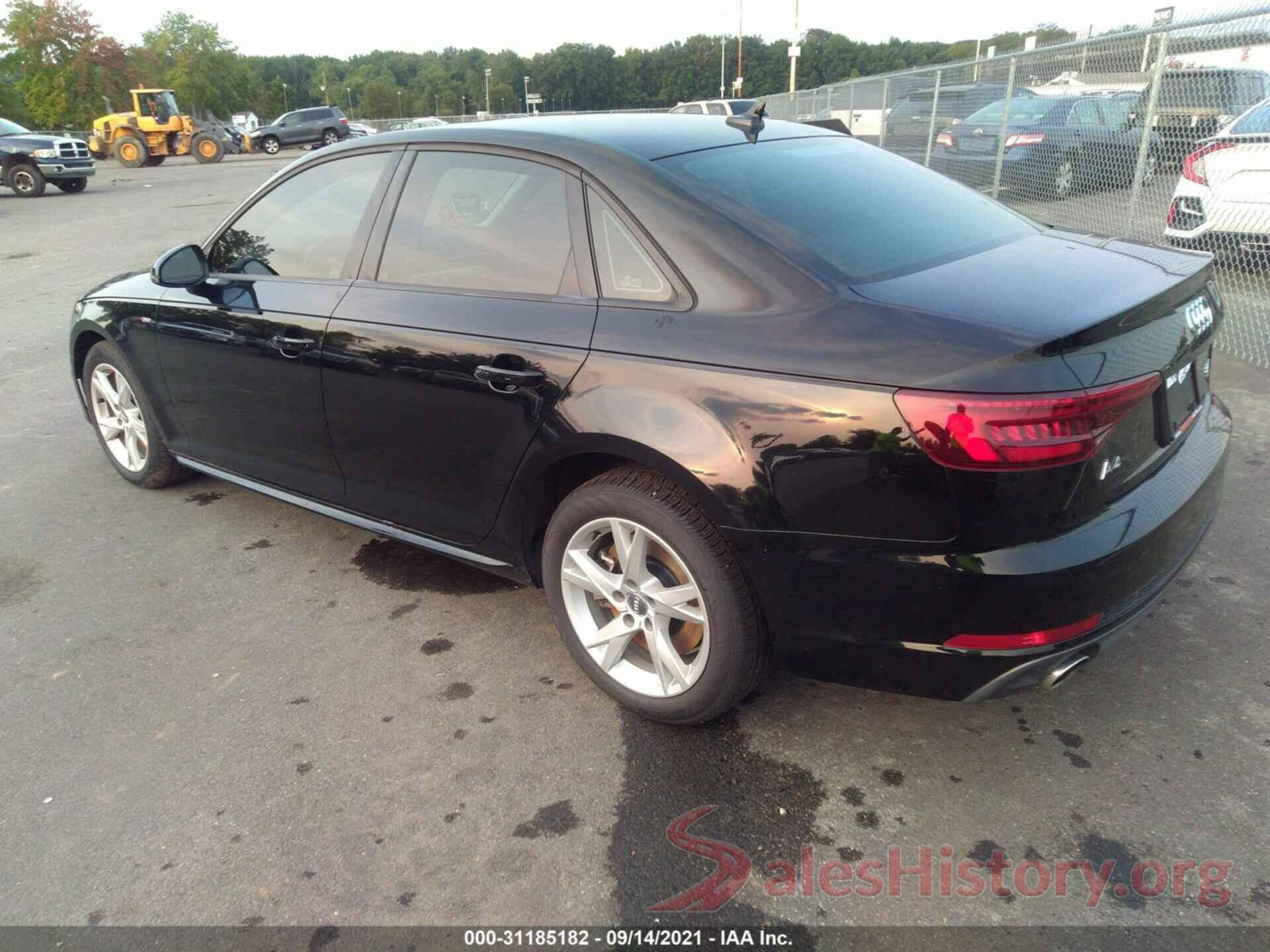 WAUNNAF46JA114987 2018 AUDI A4