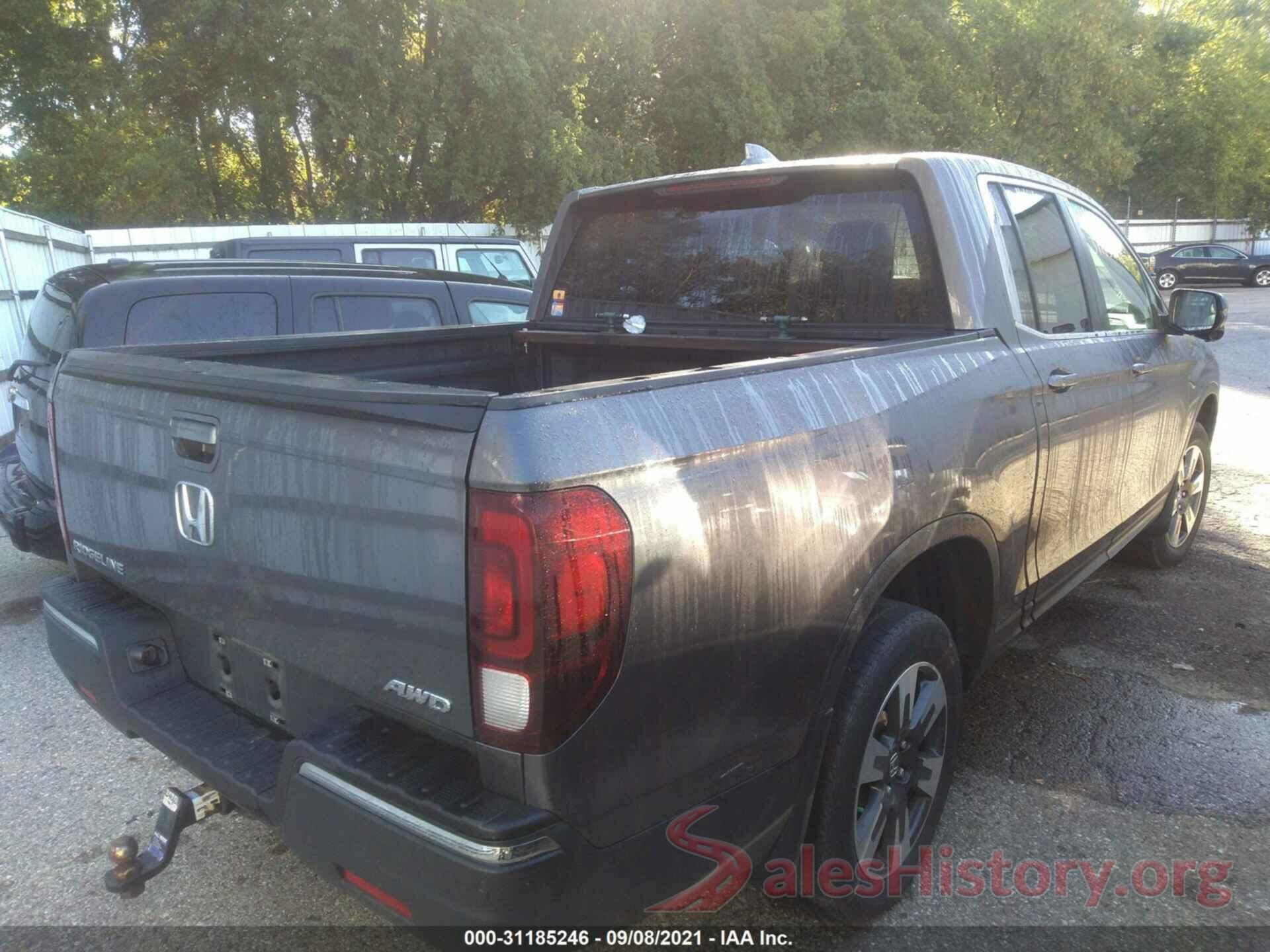 5FPYK3F61HB036049 2017 HONDA RIDGELINE