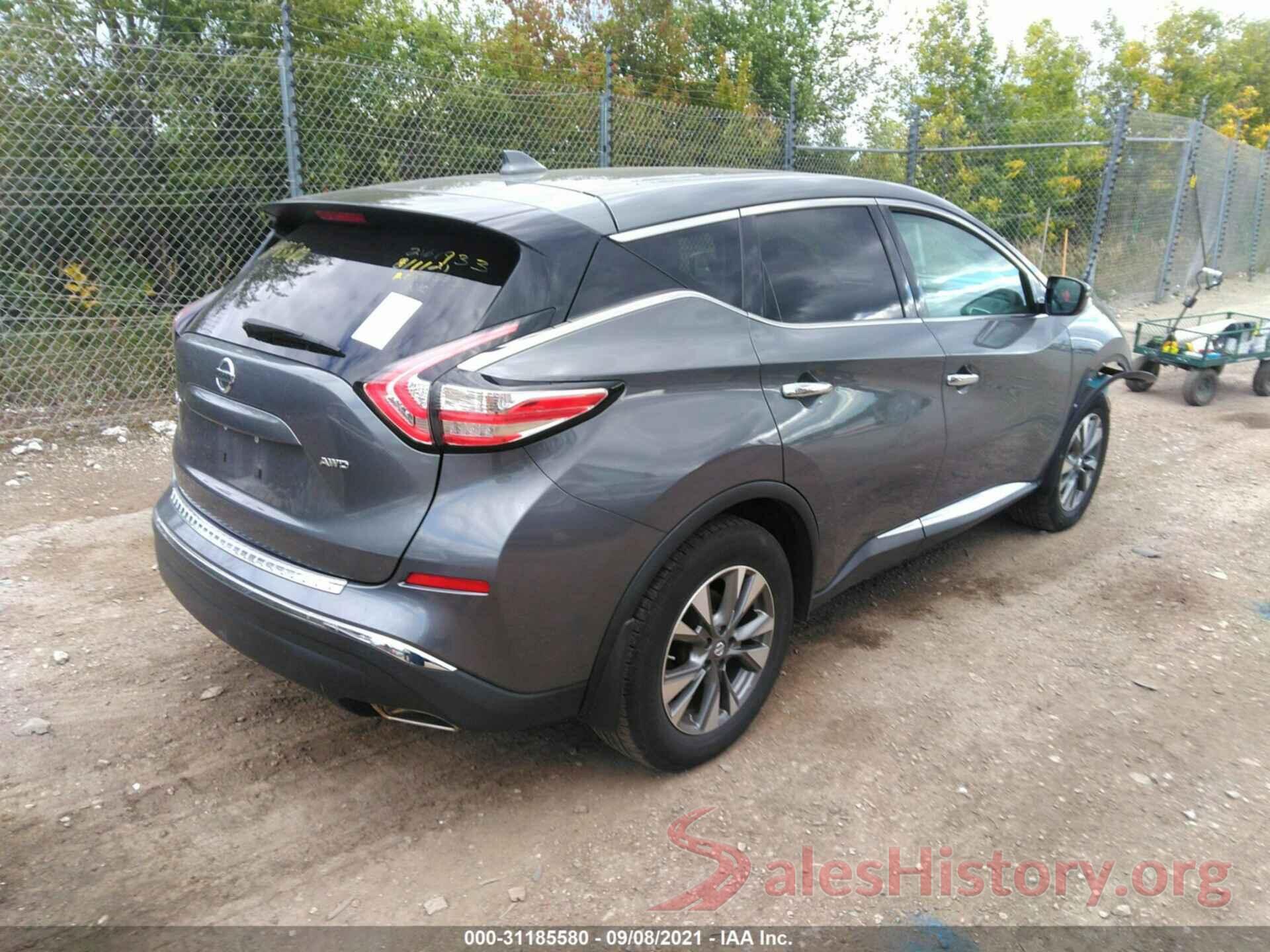 5N1AZ2MH8HN195815 2017 NISSAN MURANO