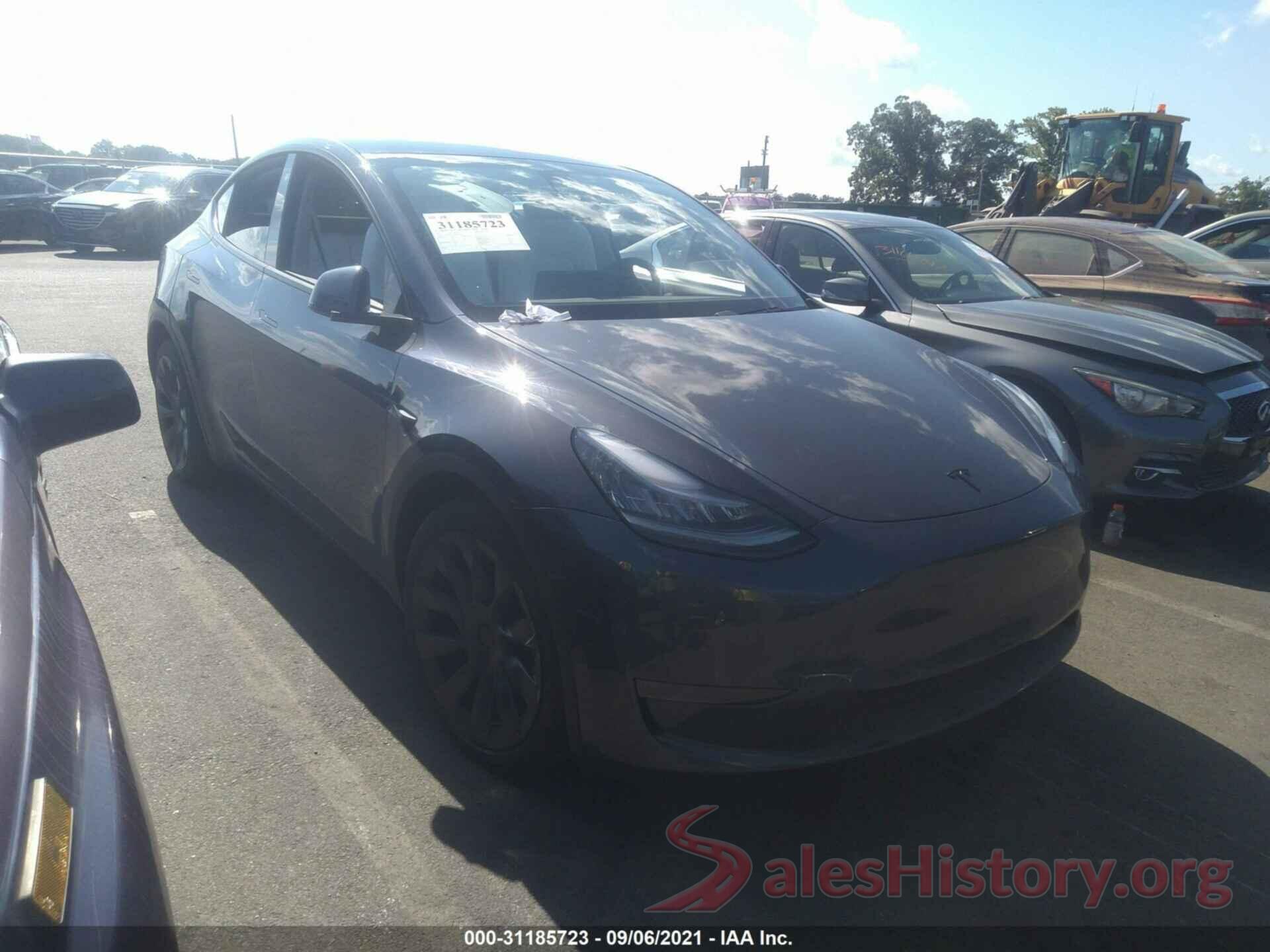 5YJYGDEEXMF075211 2021 TESLA MODEL Y