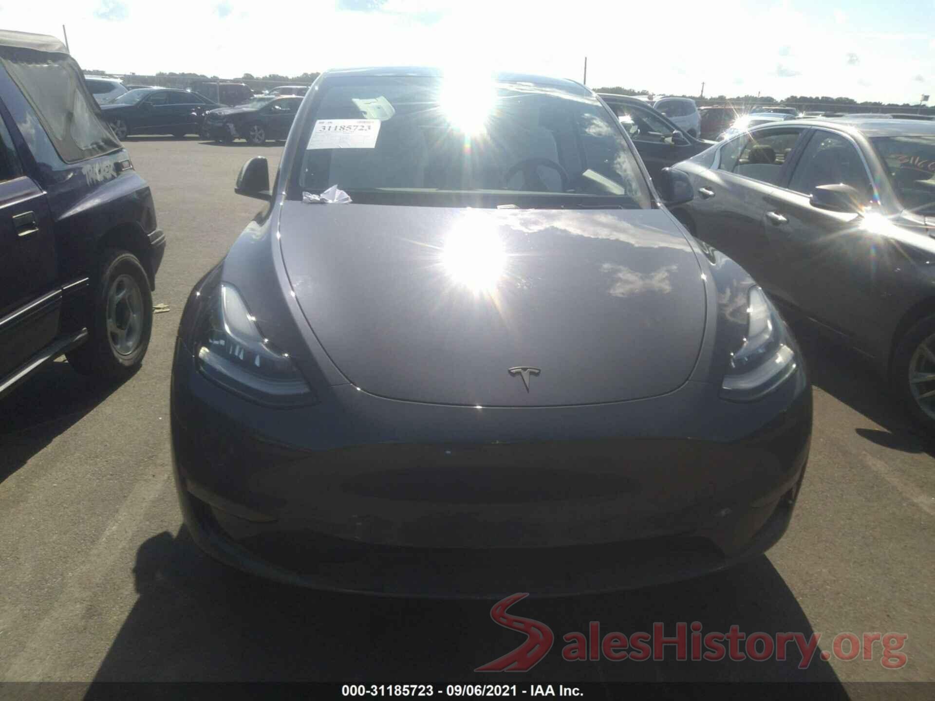 5YJYGDEEXMF075211 2021 TESLA MODEL Y