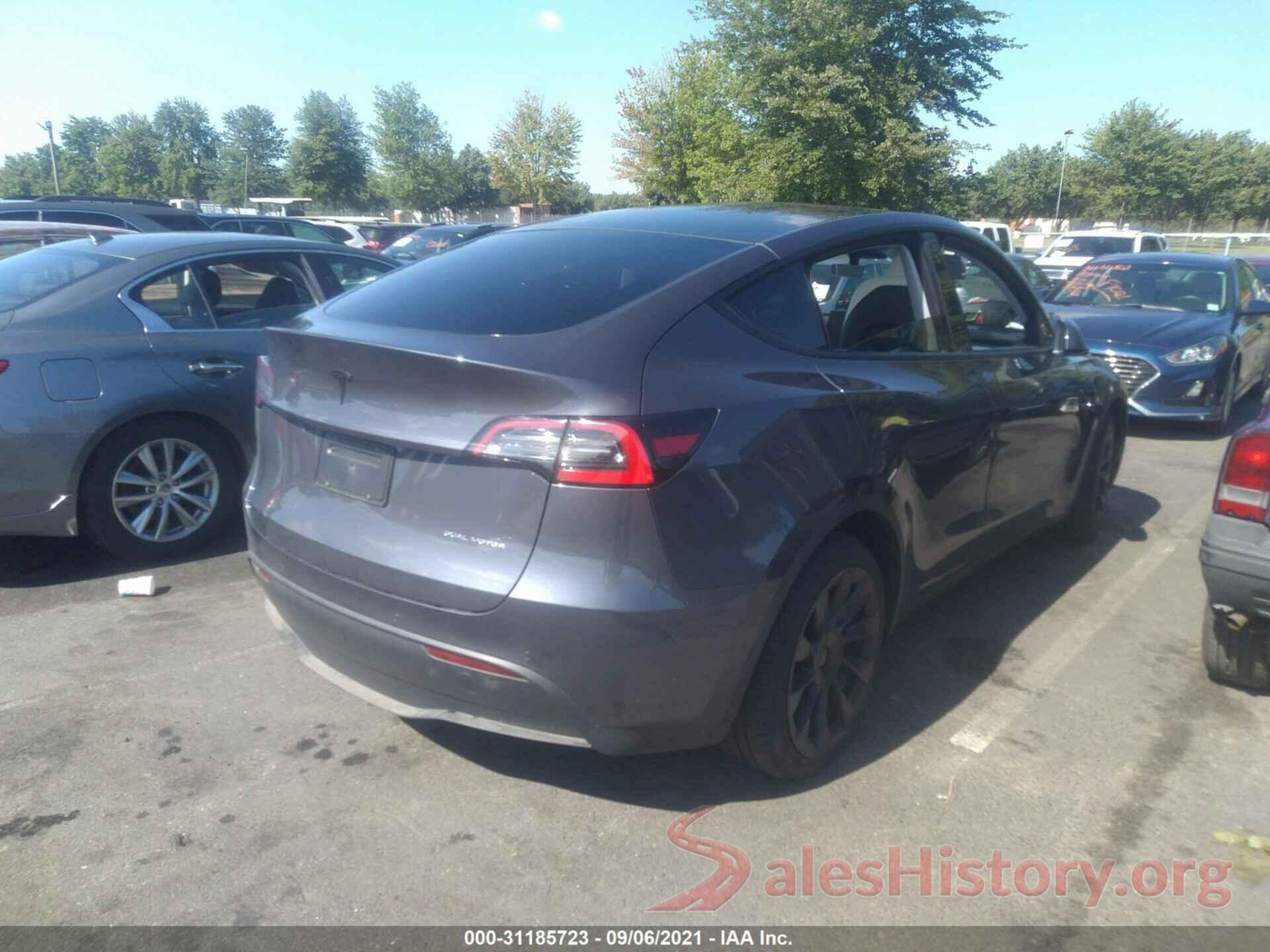 5YJYGDEEXMF075211 2021 TESLA MODEL Y