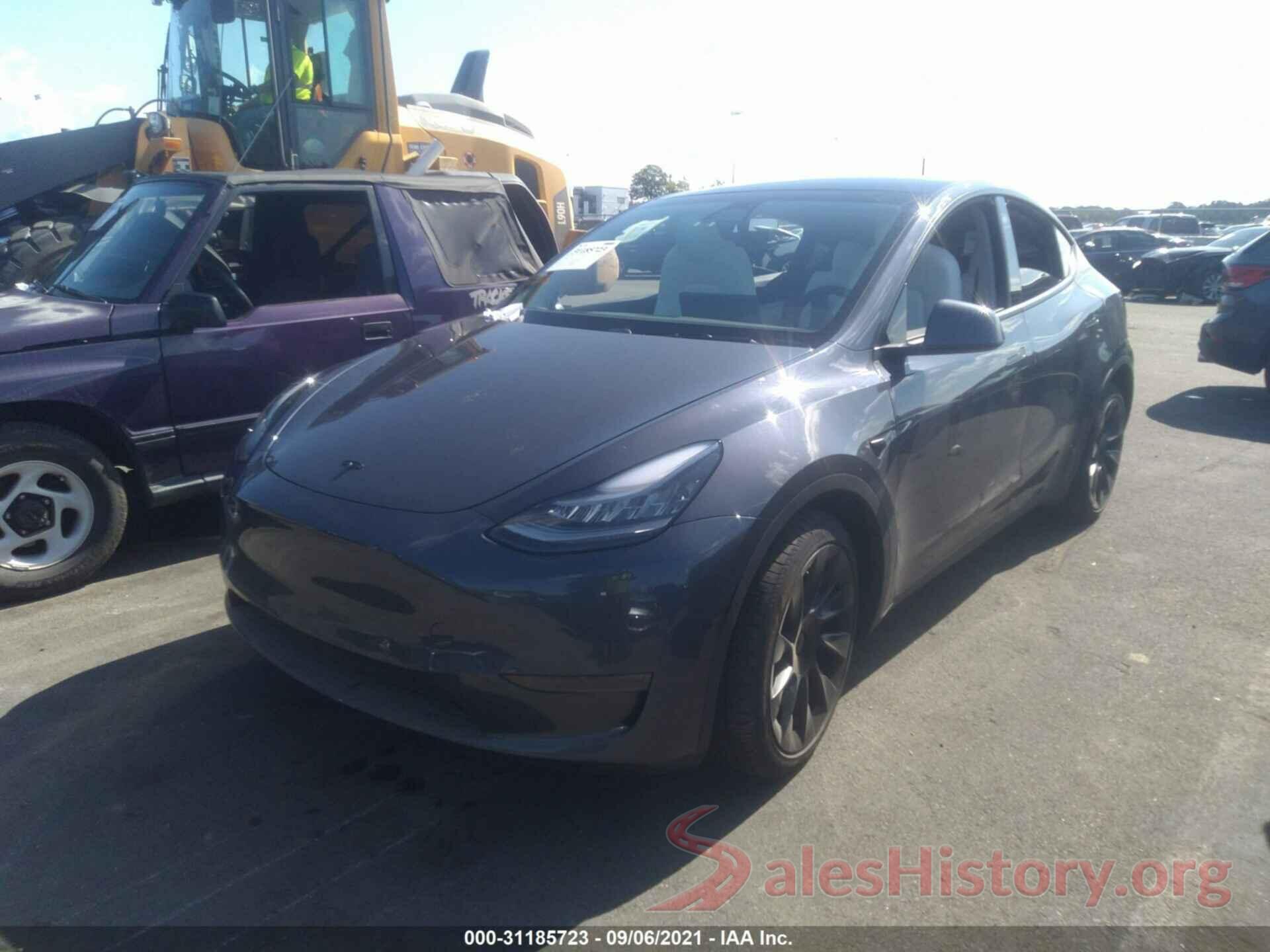 5YJYGDEEXMF075211 2021 TESLA MODEL Y