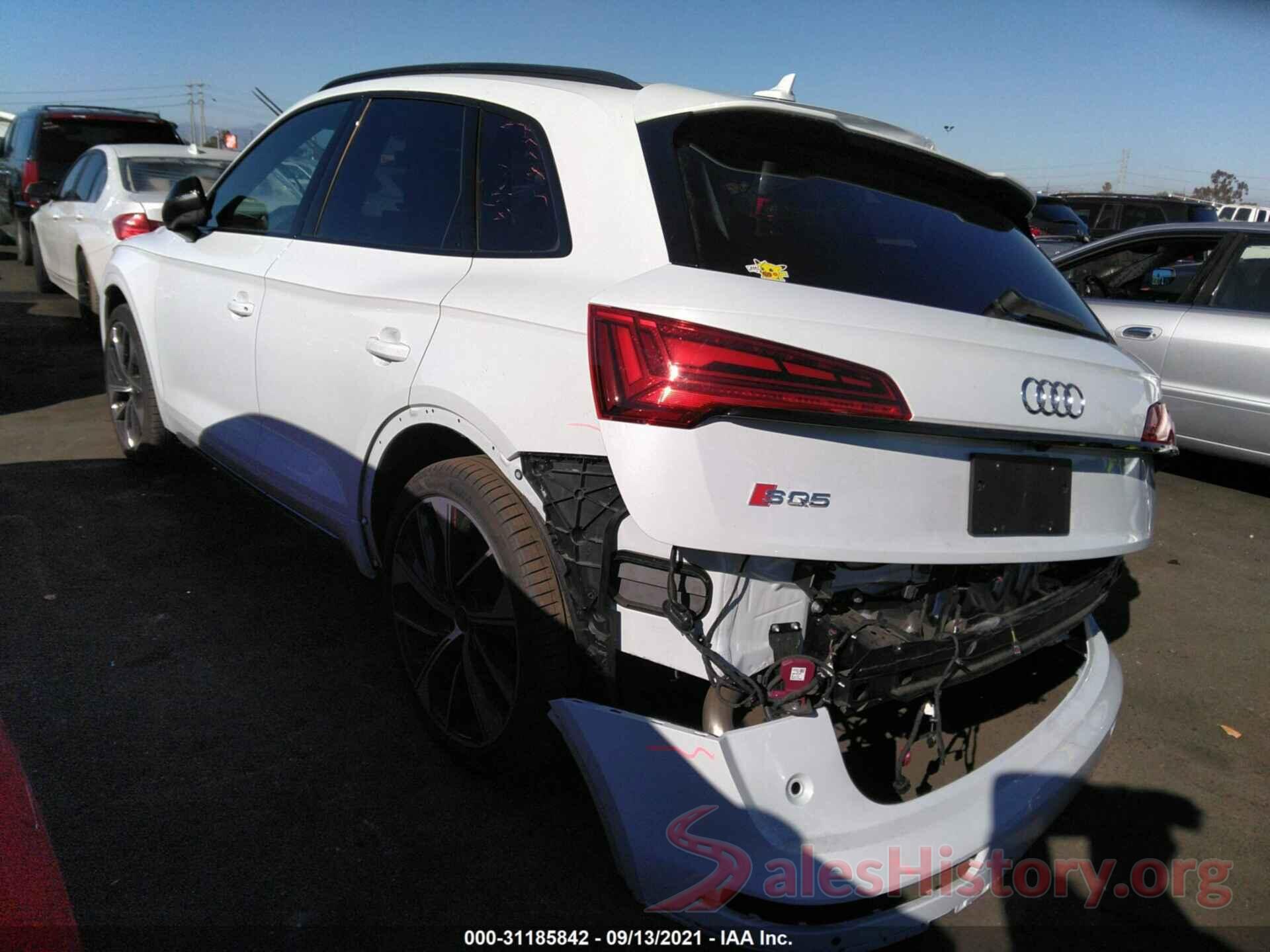 WA1B4AFY0M2006112 2021 AUDI SQ5