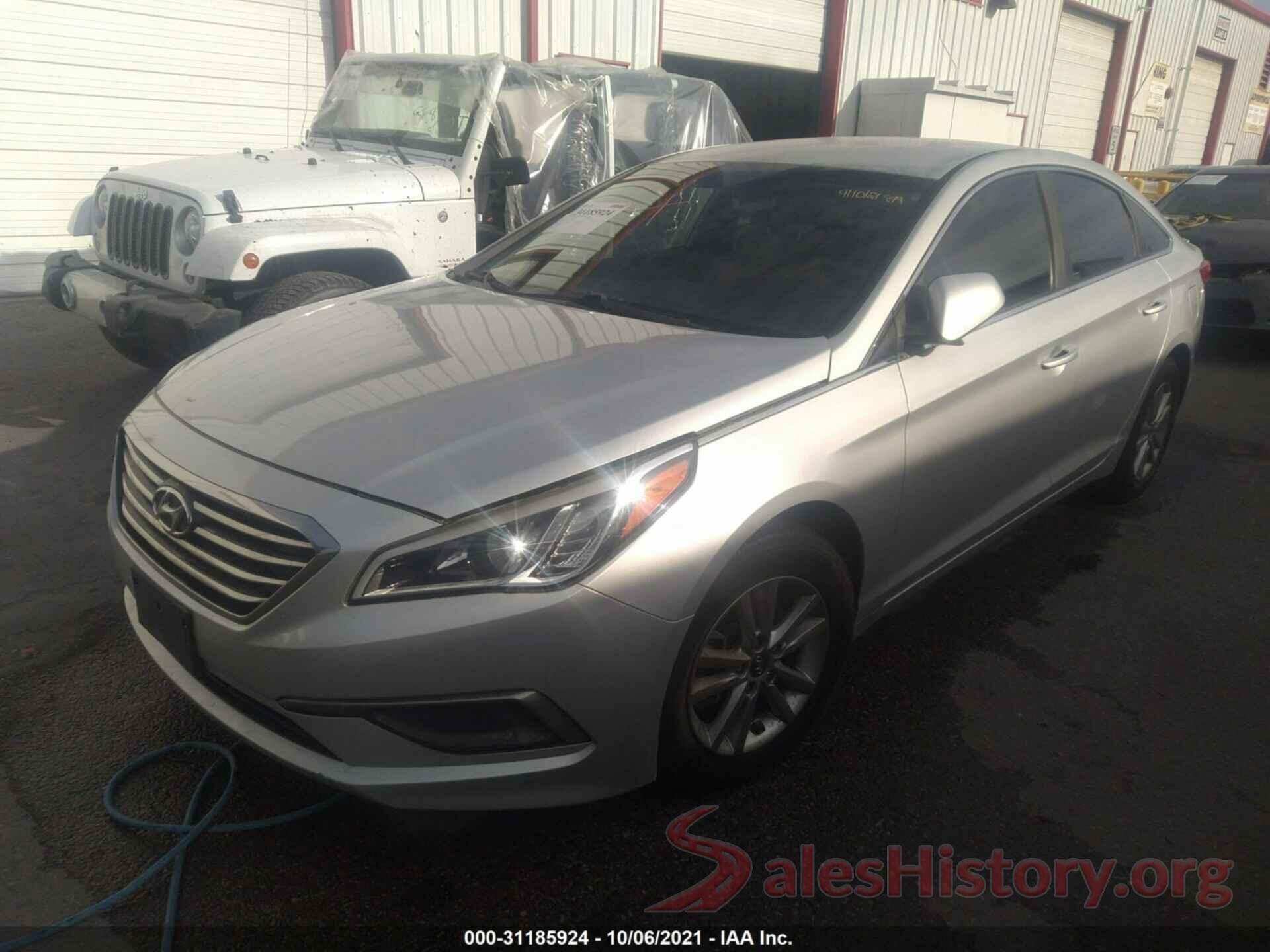 5NPE24AF9GH343624 2016 HYUNDAI SONATA