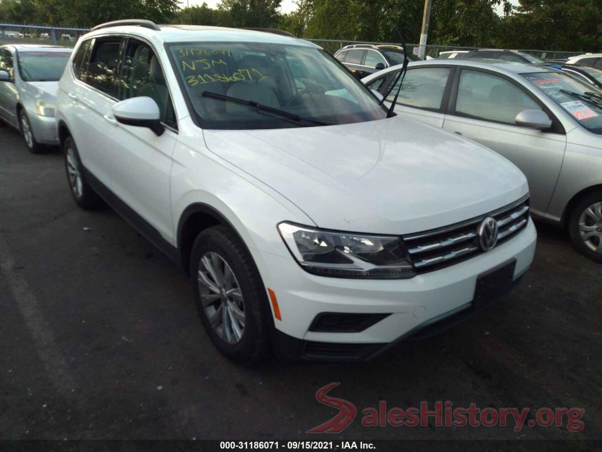 3VV2B7AX0KM085141 2019 VOLKSWAGEN TIGUAN