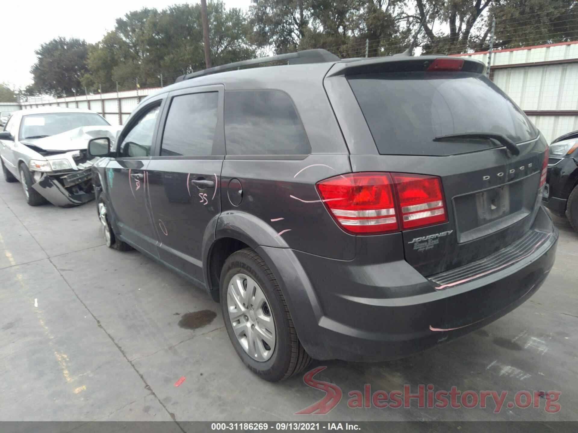 3C4PDCAB2JT443291 2018 DODGE JOURNEY