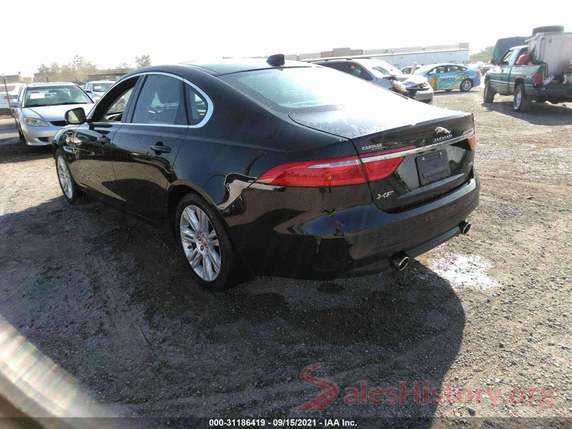 SAJBD4BV2HCY48275 2017 JAGUAR XF