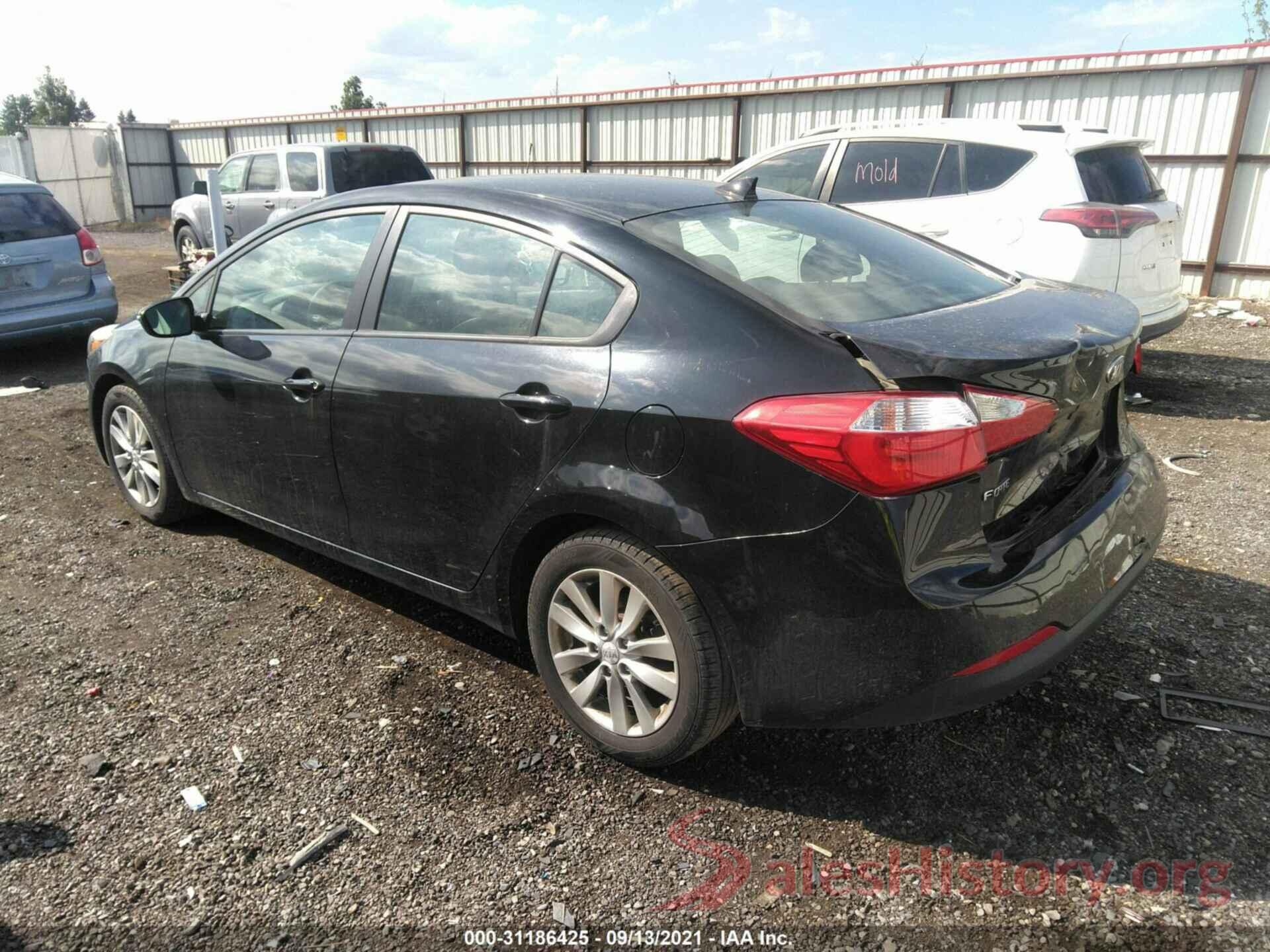 KNAFX4A65G5455680 2016 KIA FORTE