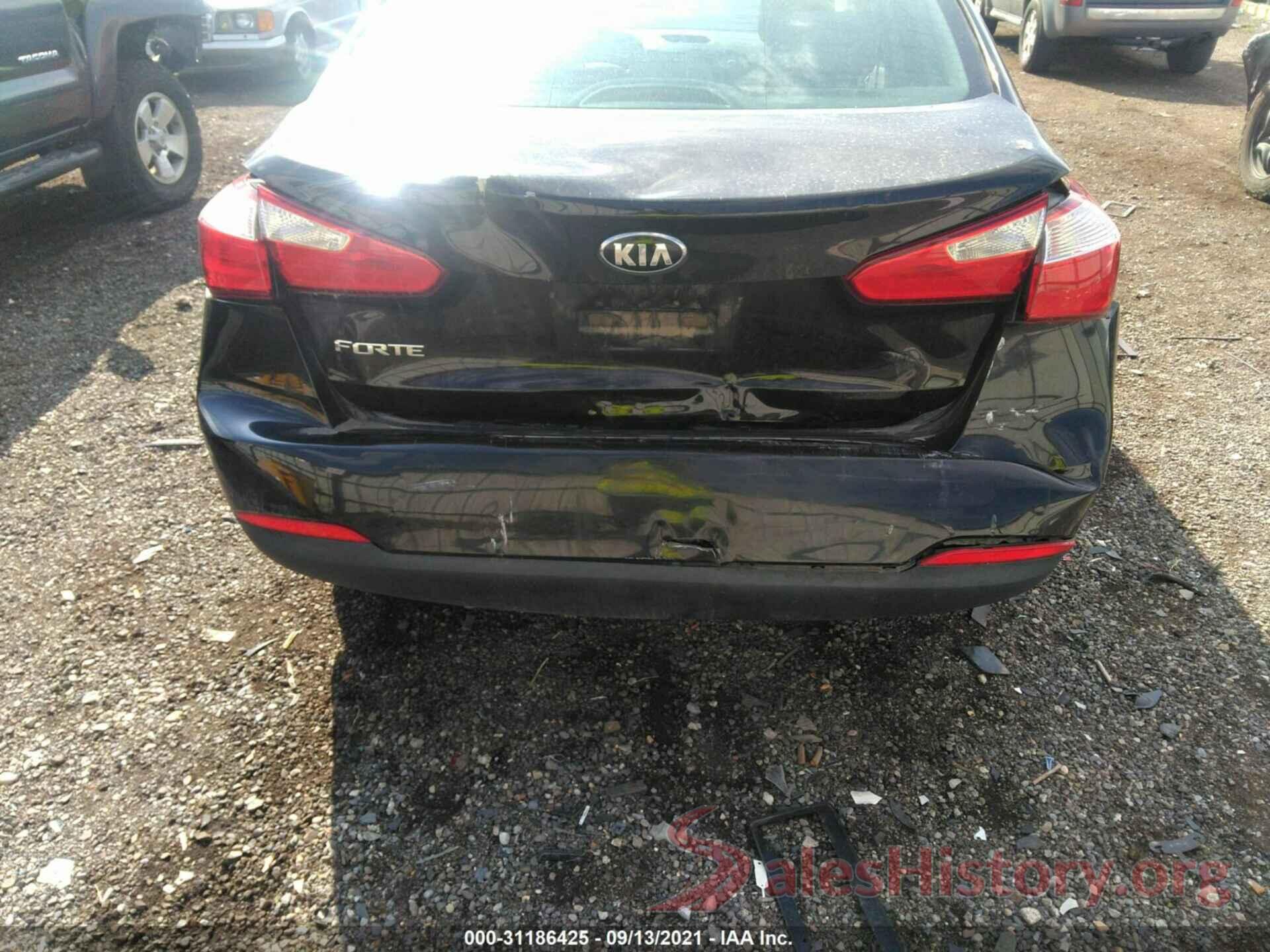 KNAFX4A65G5455680 2016 KIA FORTE