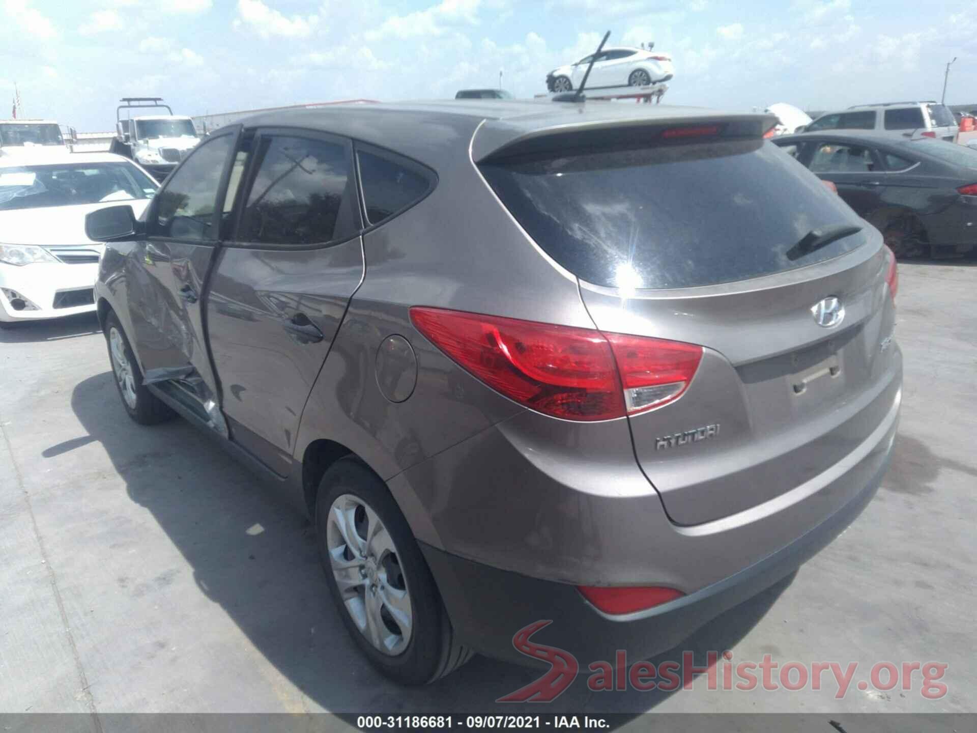 JN8AT2MT9HW391481 2012 HYUNDAI TUCSON