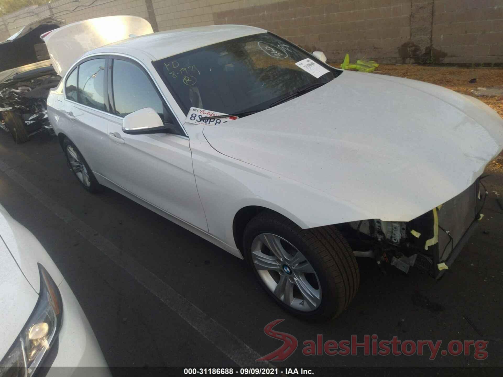 WBA8B9G34HNU56662 2017 BMW 3 SERIES