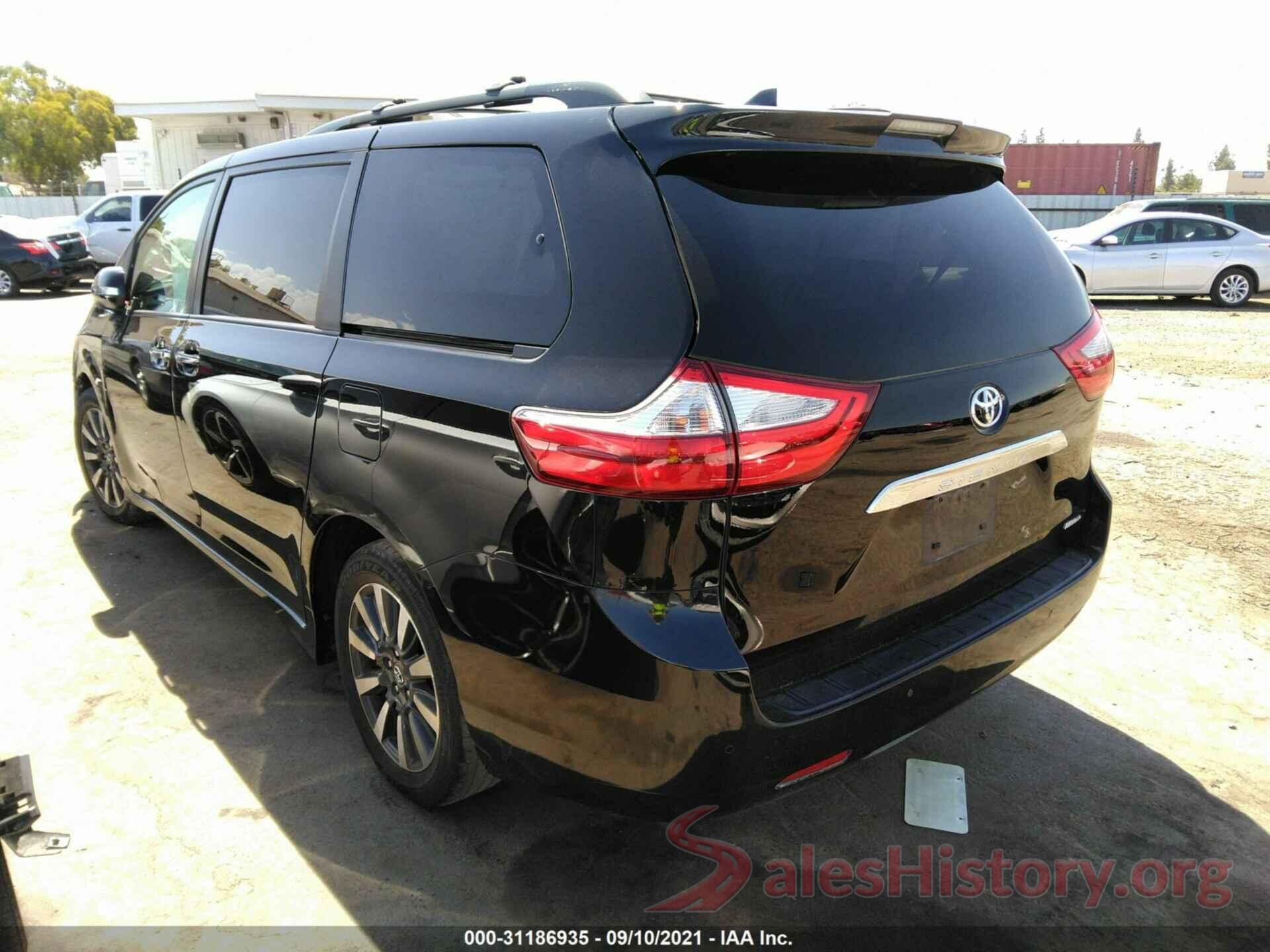 5TDYZ3DC0JS931837 2018 TOYOTA SIENNA