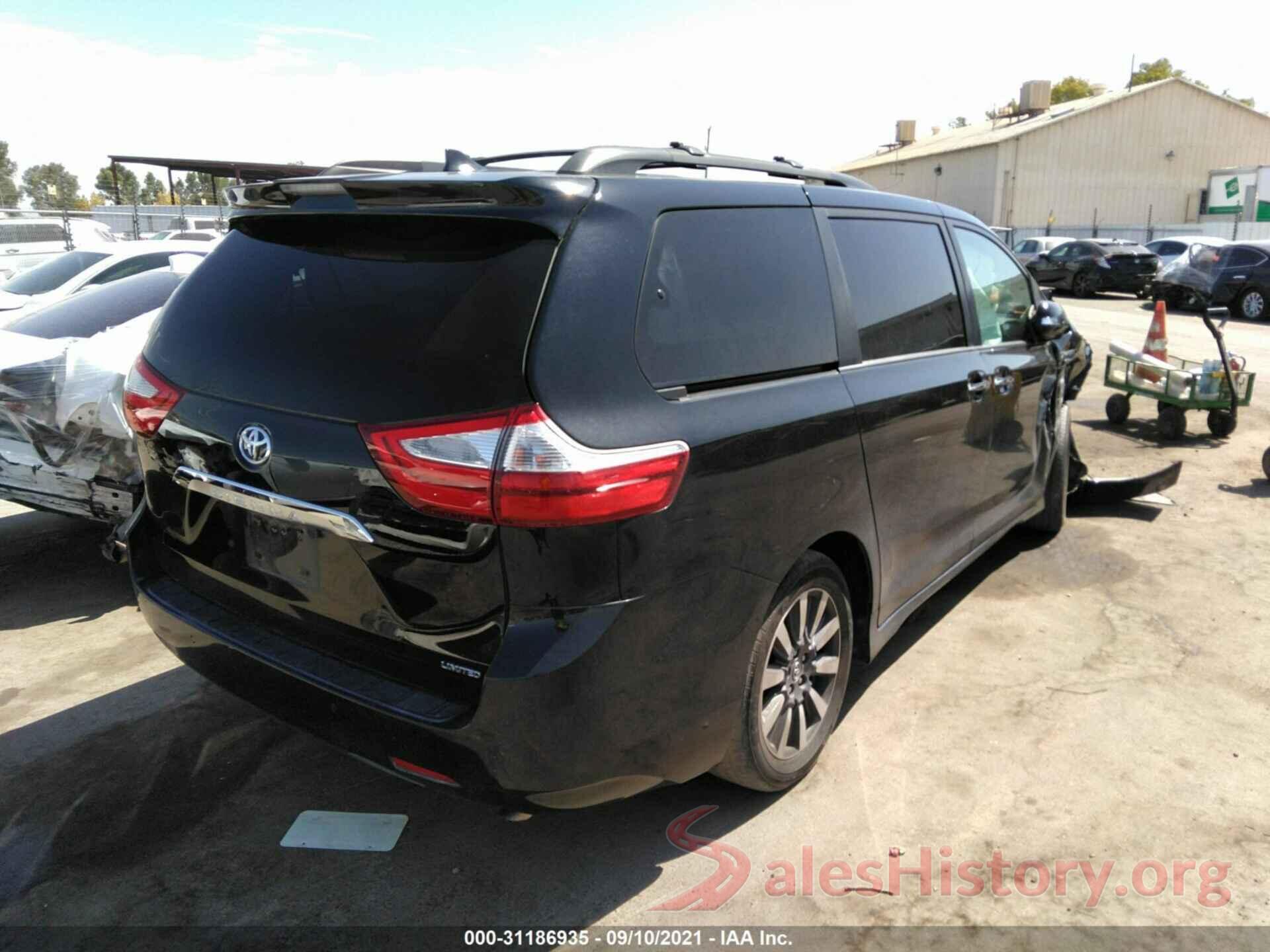 5TDYZ3DC0JS931837 2018 TOYOTA SIENNA