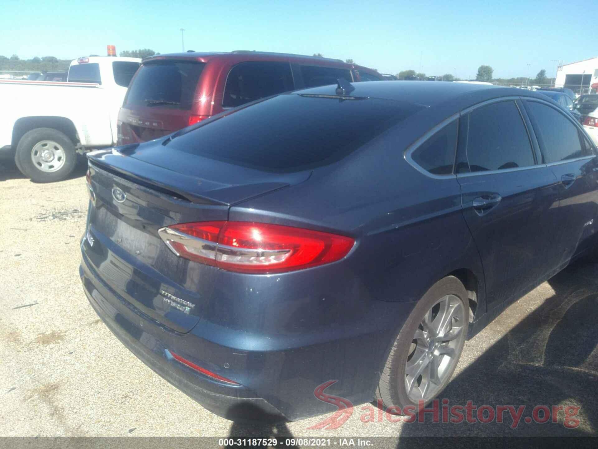 3FA6P0RU6KR187782 2019 FORD FUSION HYBRID