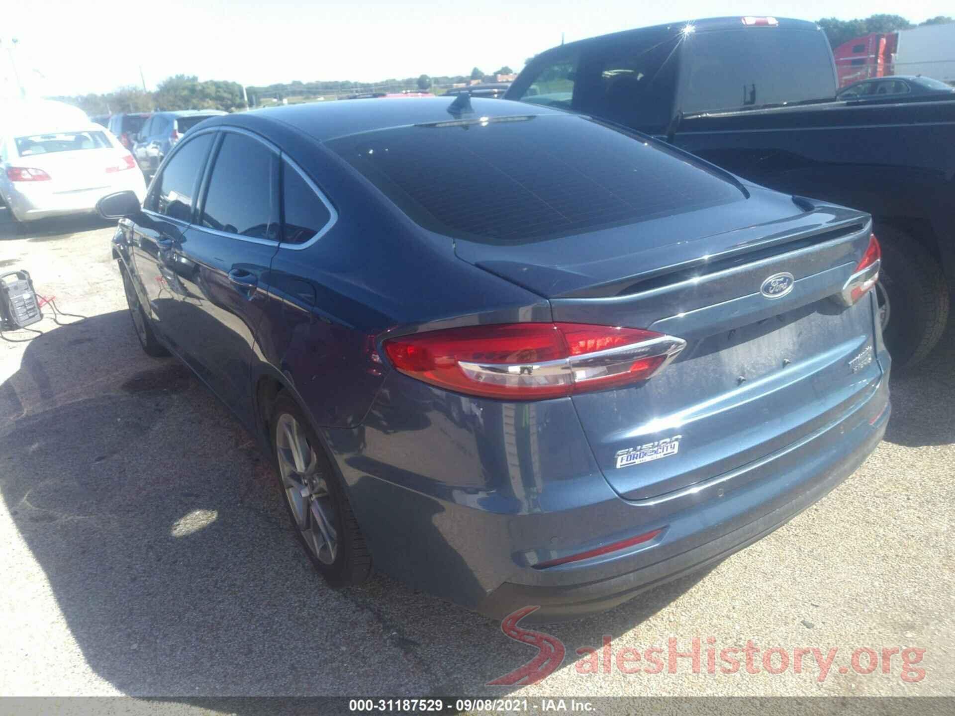 3FA6P0RU6KR187782 2019 FORD FUSION HYBRID