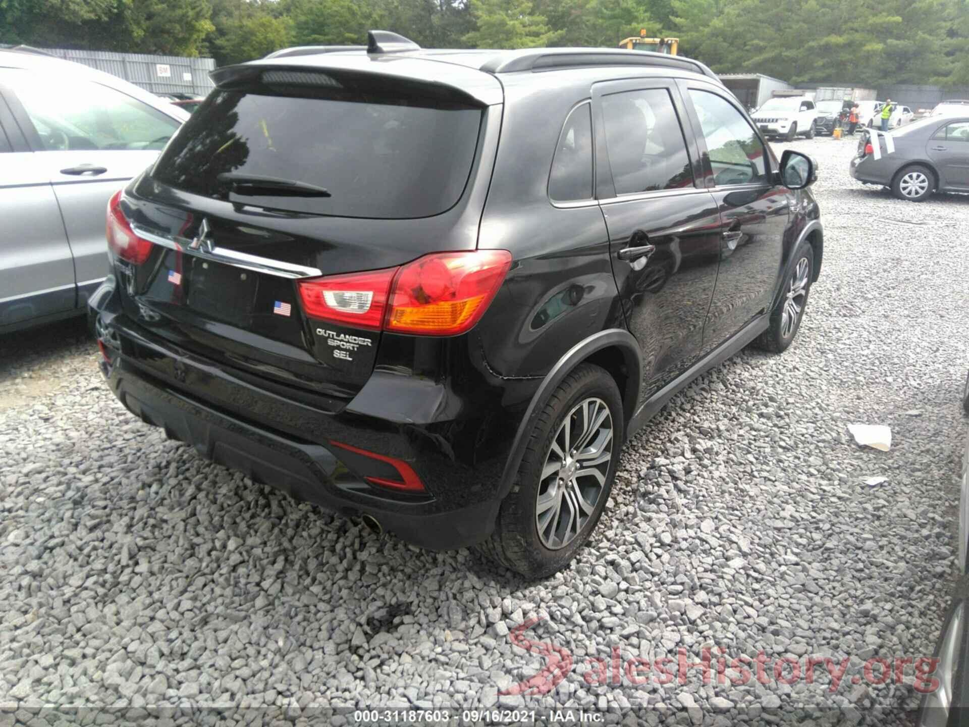 JA4AP4AW7JU019661 2018 MITSUBISHI OUTLANDER SPORT