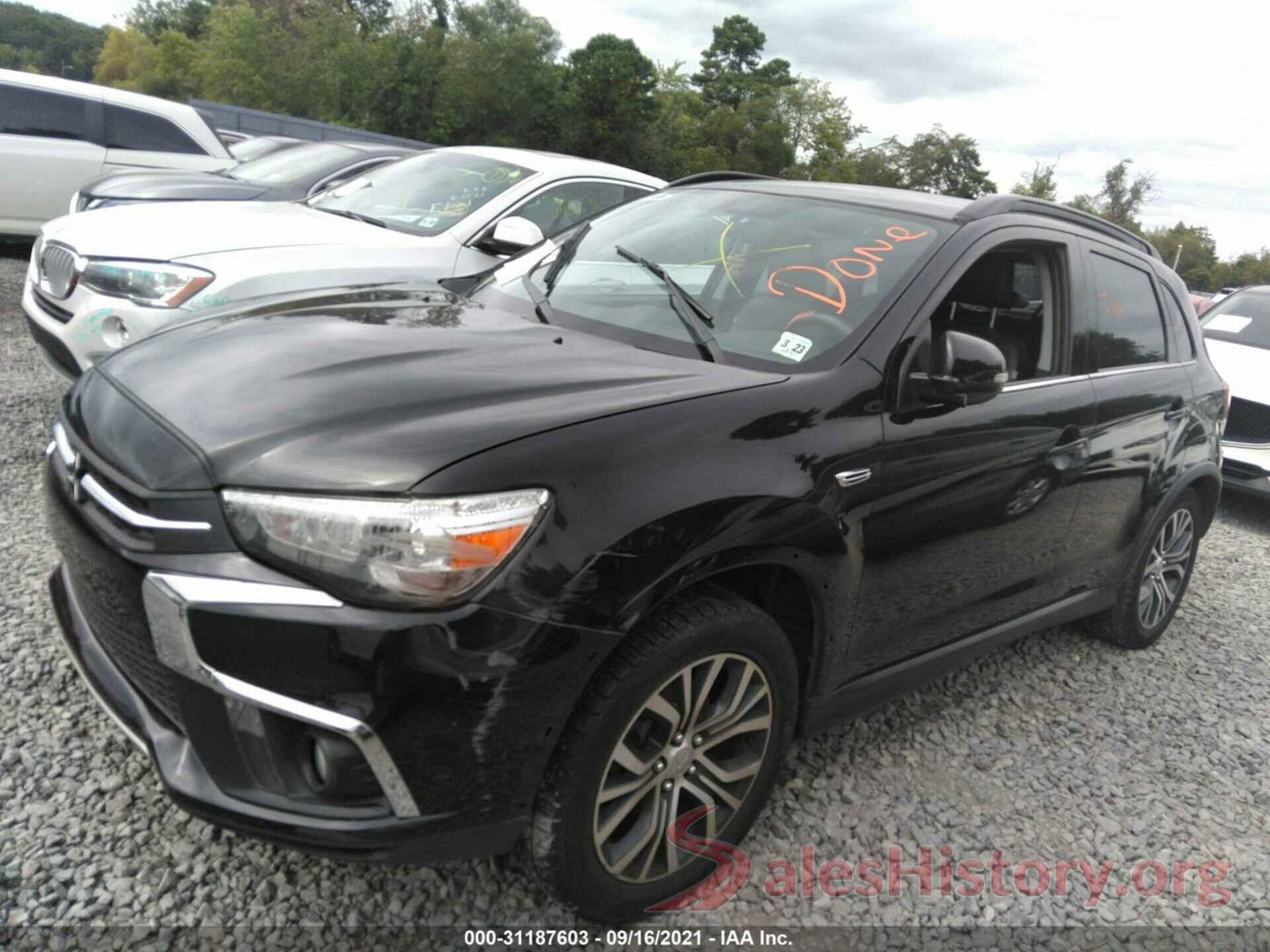 JA4AP4AW7JU019661 2018 MITSUBISHI OUTLANDER SPORT