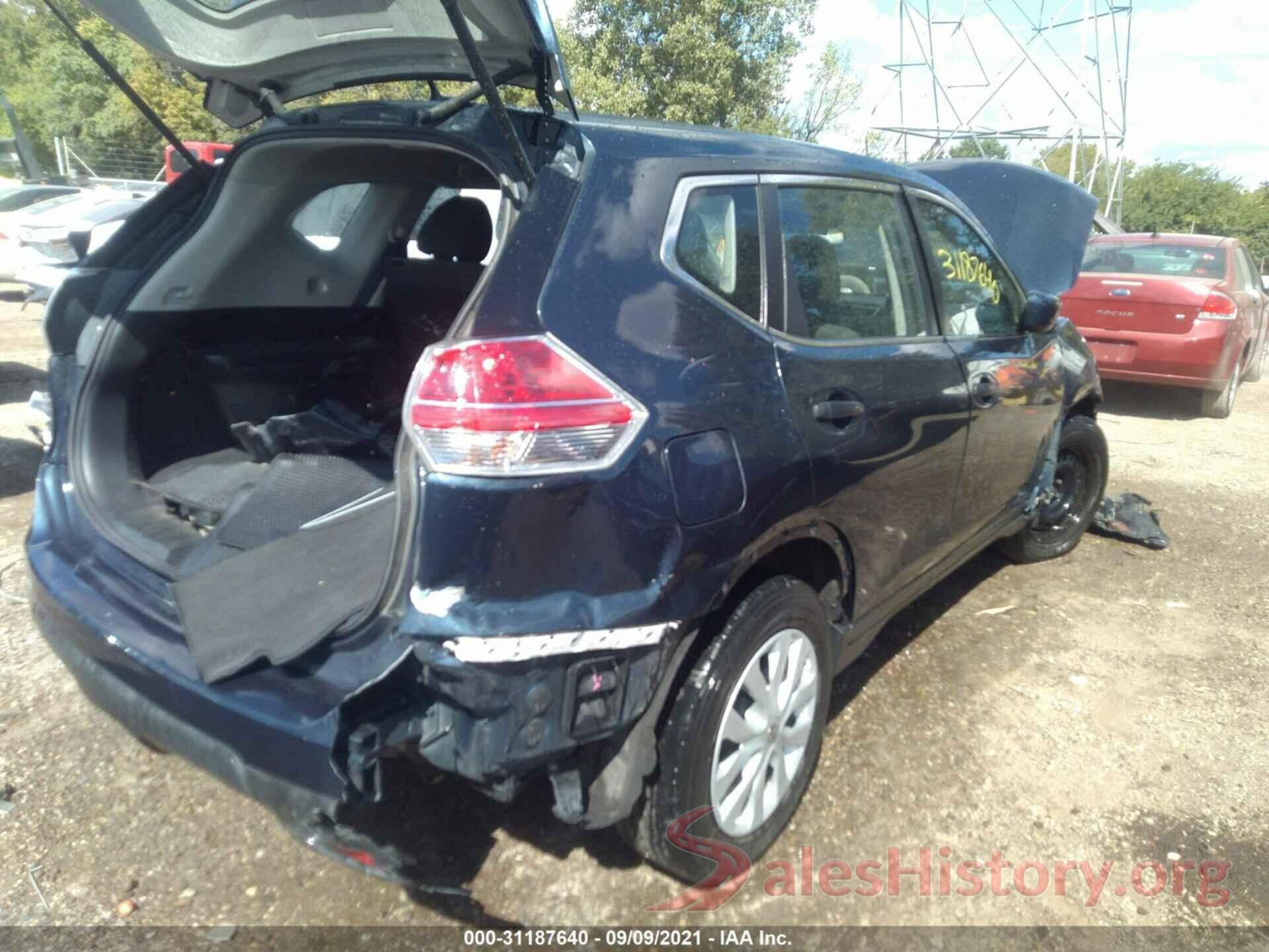 KNMAT2MV2GP653976 2016 NISSAN ROGUE