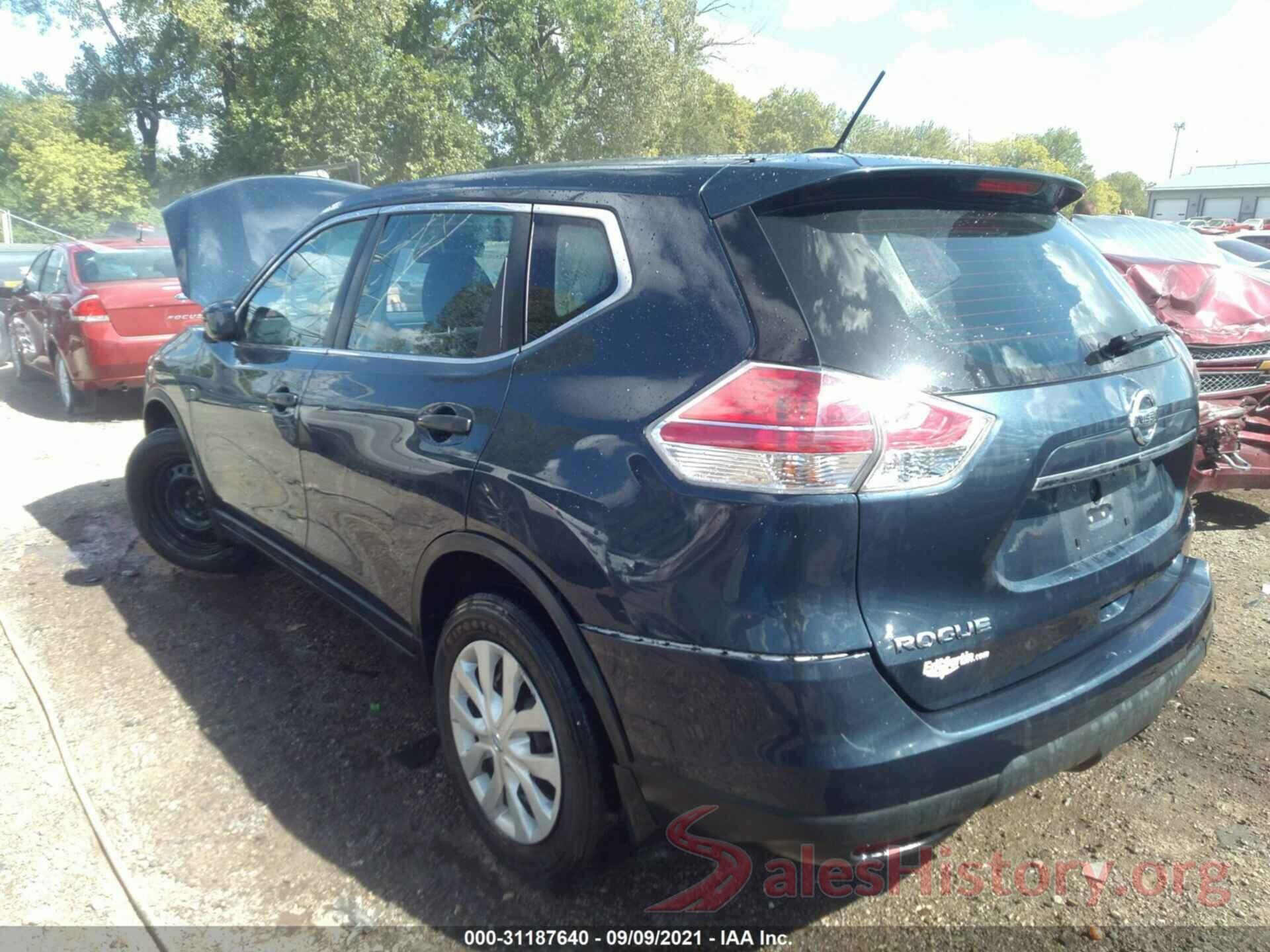 KNMAT2MV2GP653976 2016 NISSAN ROGUE