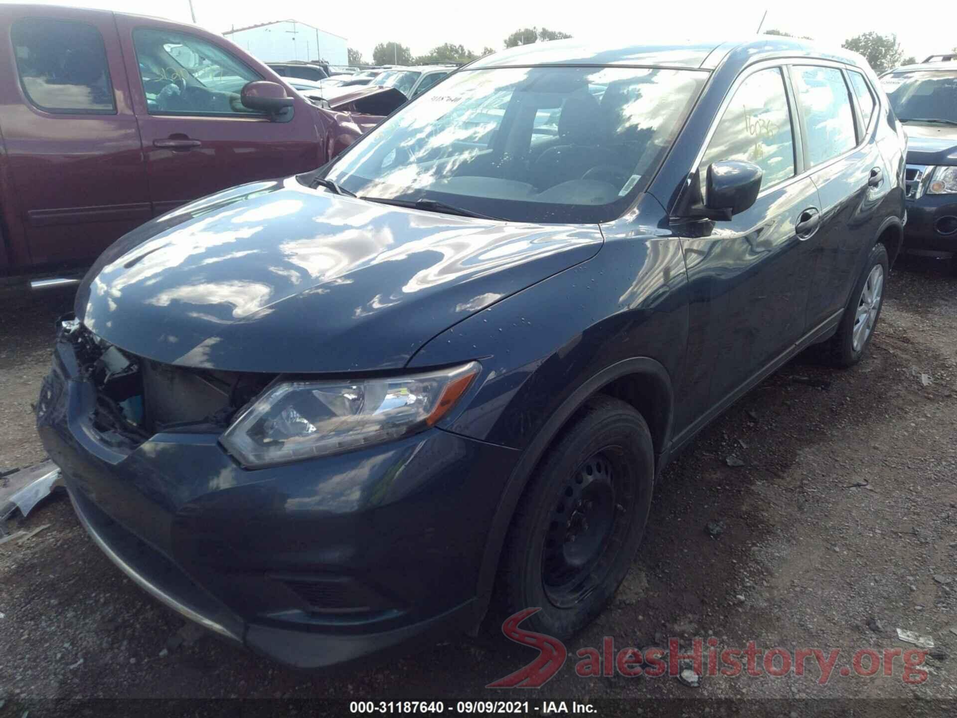 KNMAT2MV2GP653976 2016 NISSAN ROGUE