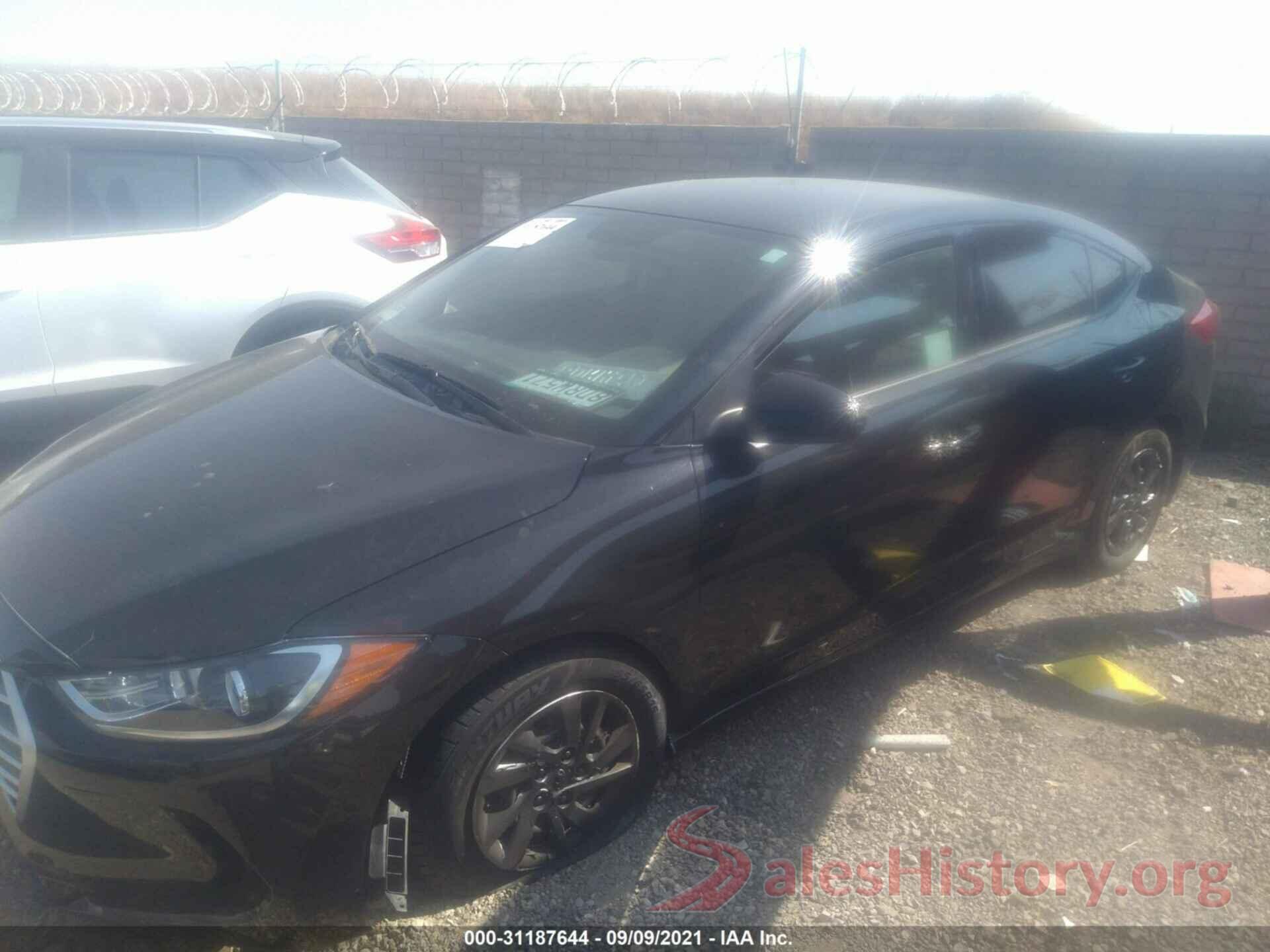 5NPD74LF7JH312115 2018 HYUNDAI ELANTRA