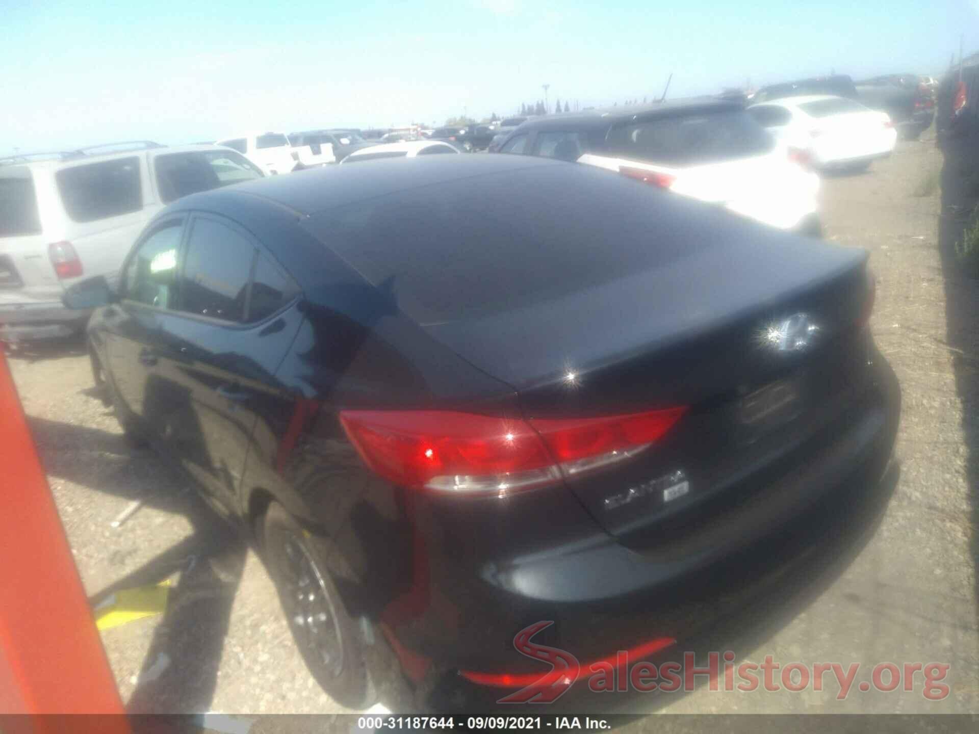 5NPD74LF7JH312115 2018 HYUNDAI ELANTRA