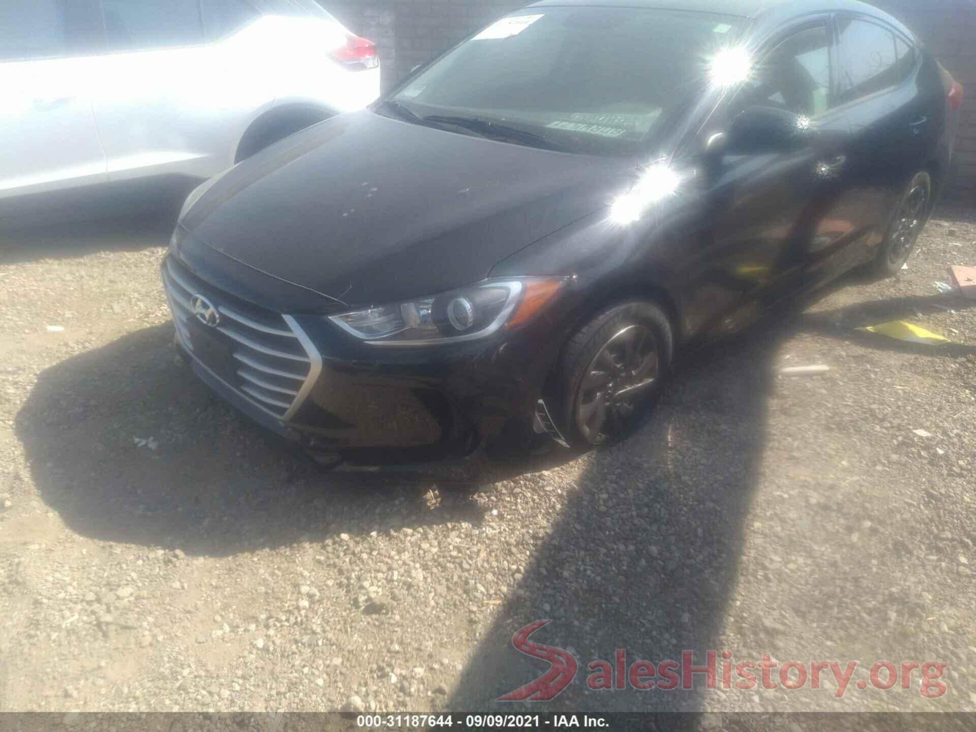 5NPD74LF7JH312115 2018 HYUNDAI ELANTRA