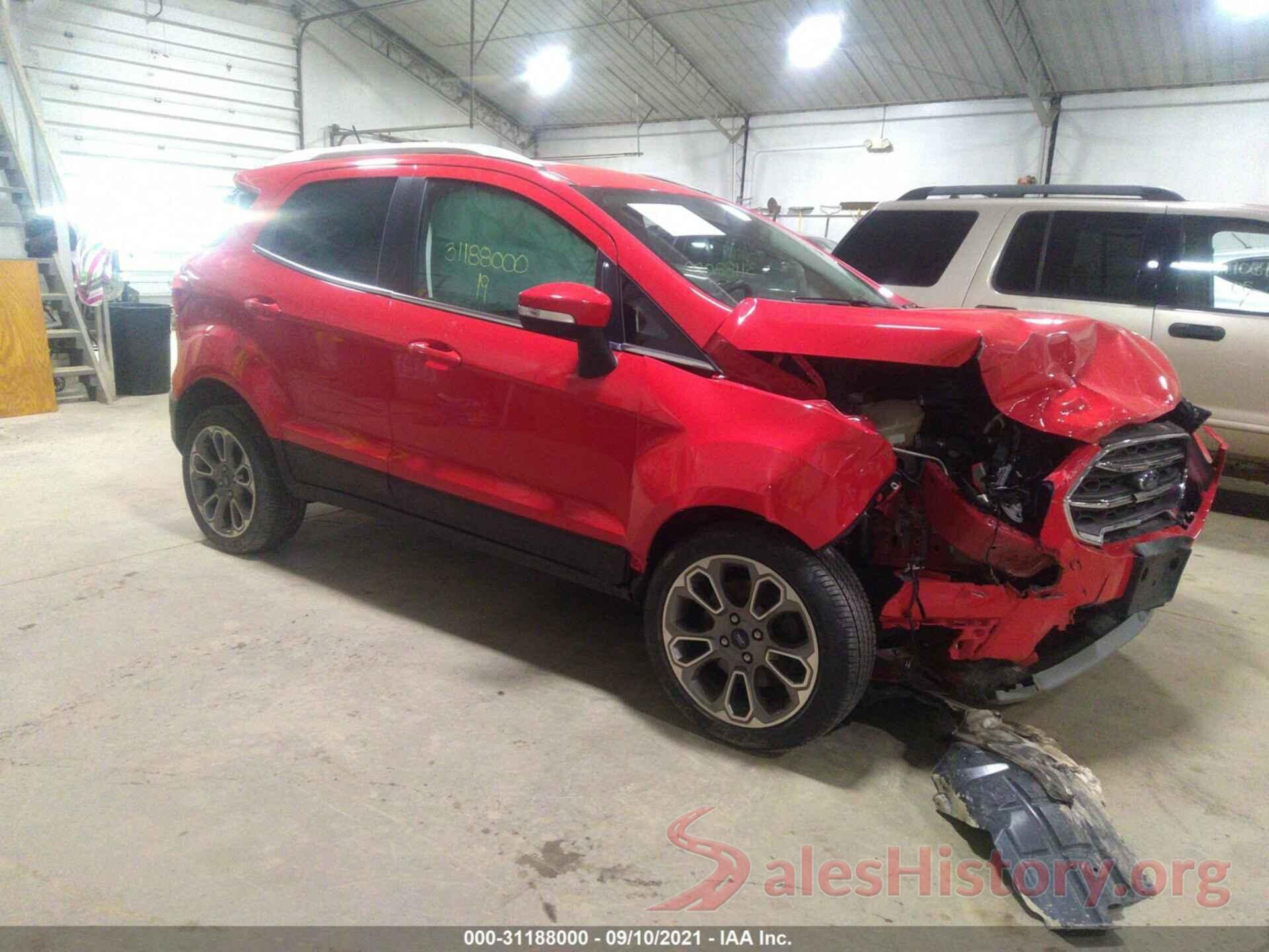 MAJ6S3KL4KC250670 2019 FORD ECOSPORT