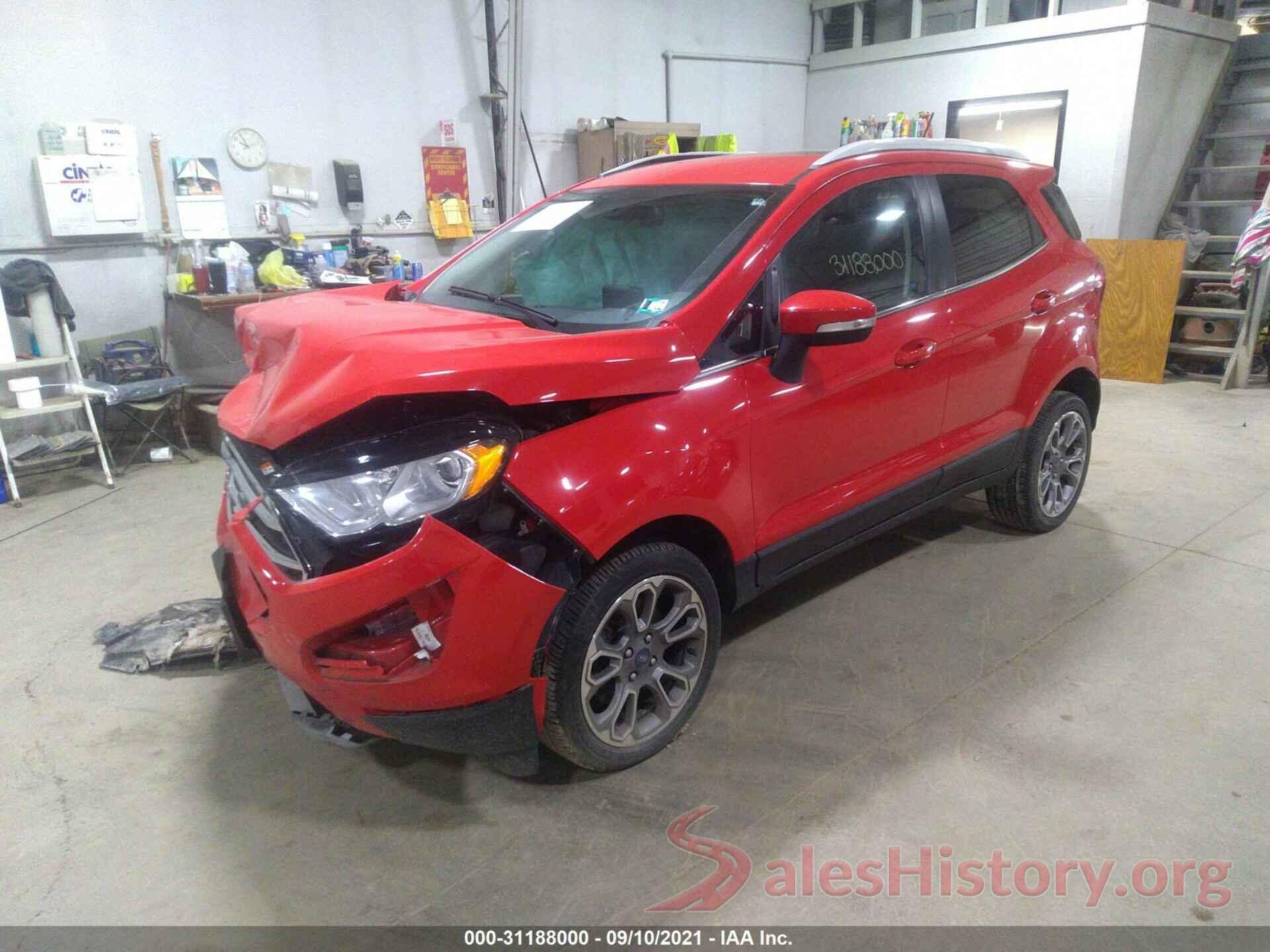 MAJ6S3KL4KC250670 2019 FORD ECOSPORT