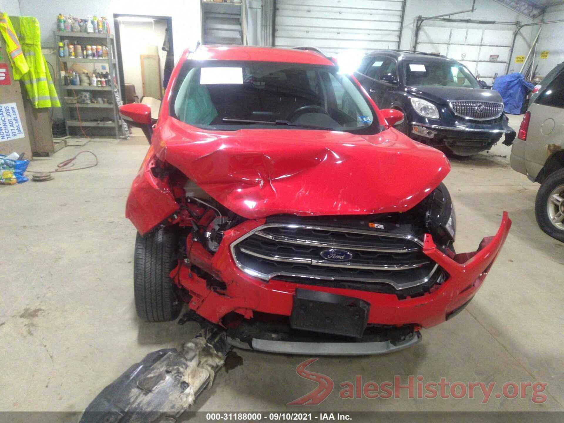 MAJ6S3KL4KC250670 2019 FORD ECOSPORT