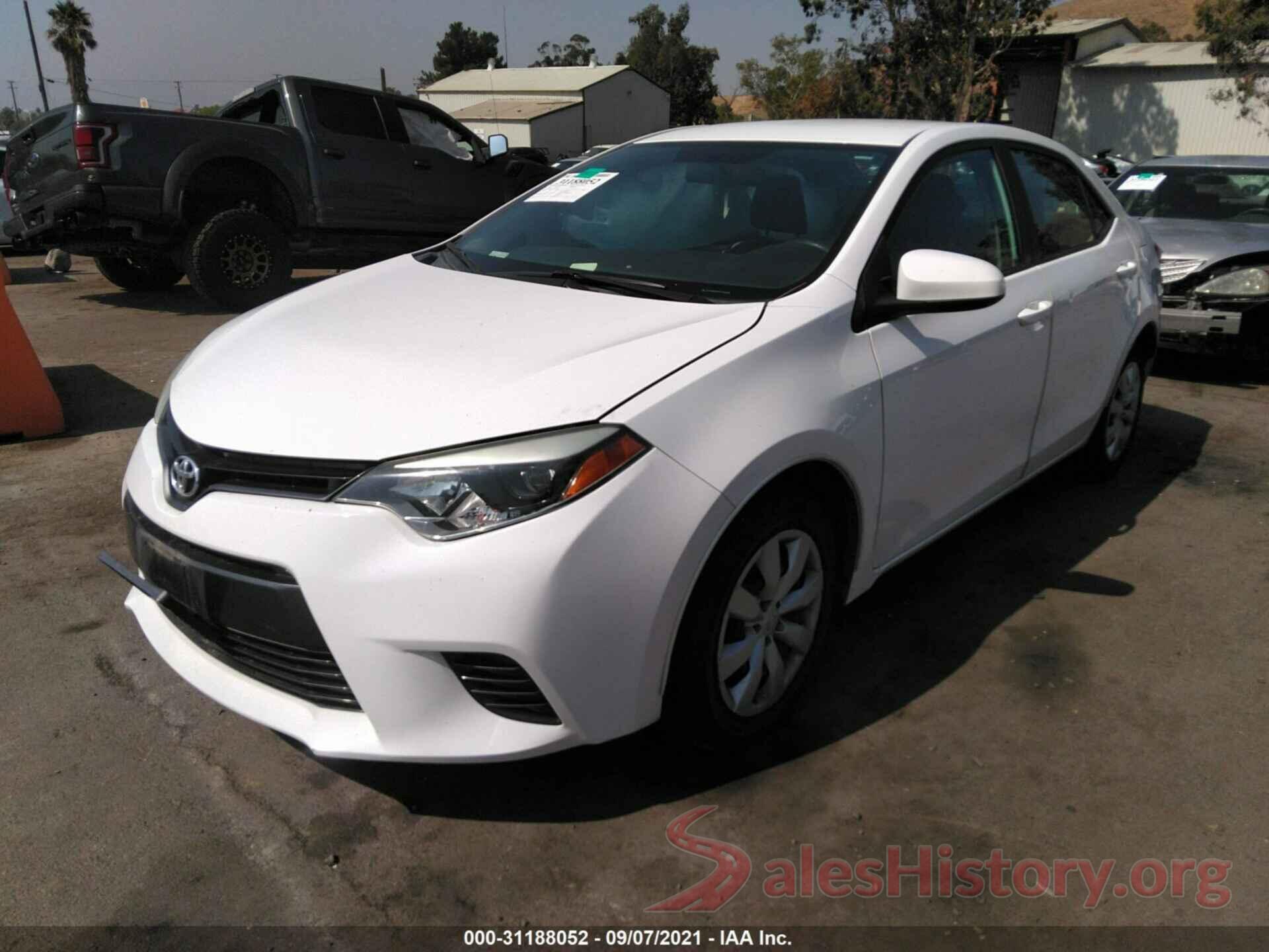 5YFBURHE5GP410438 2016 TOYOTA COROLLA