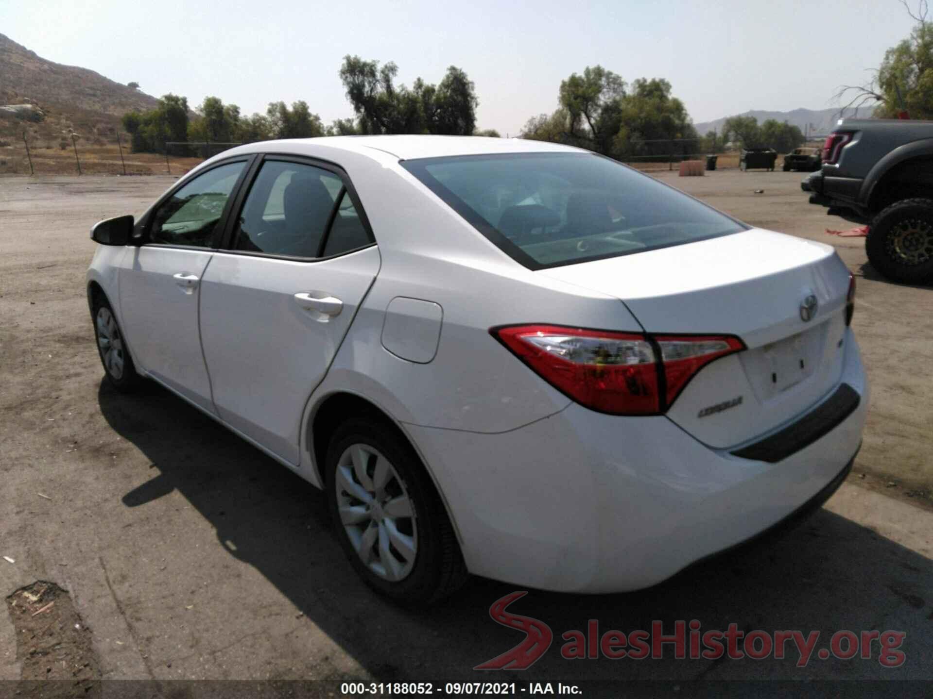 5YFBURHE5GP410438 2016 TOYOTA COROLLA