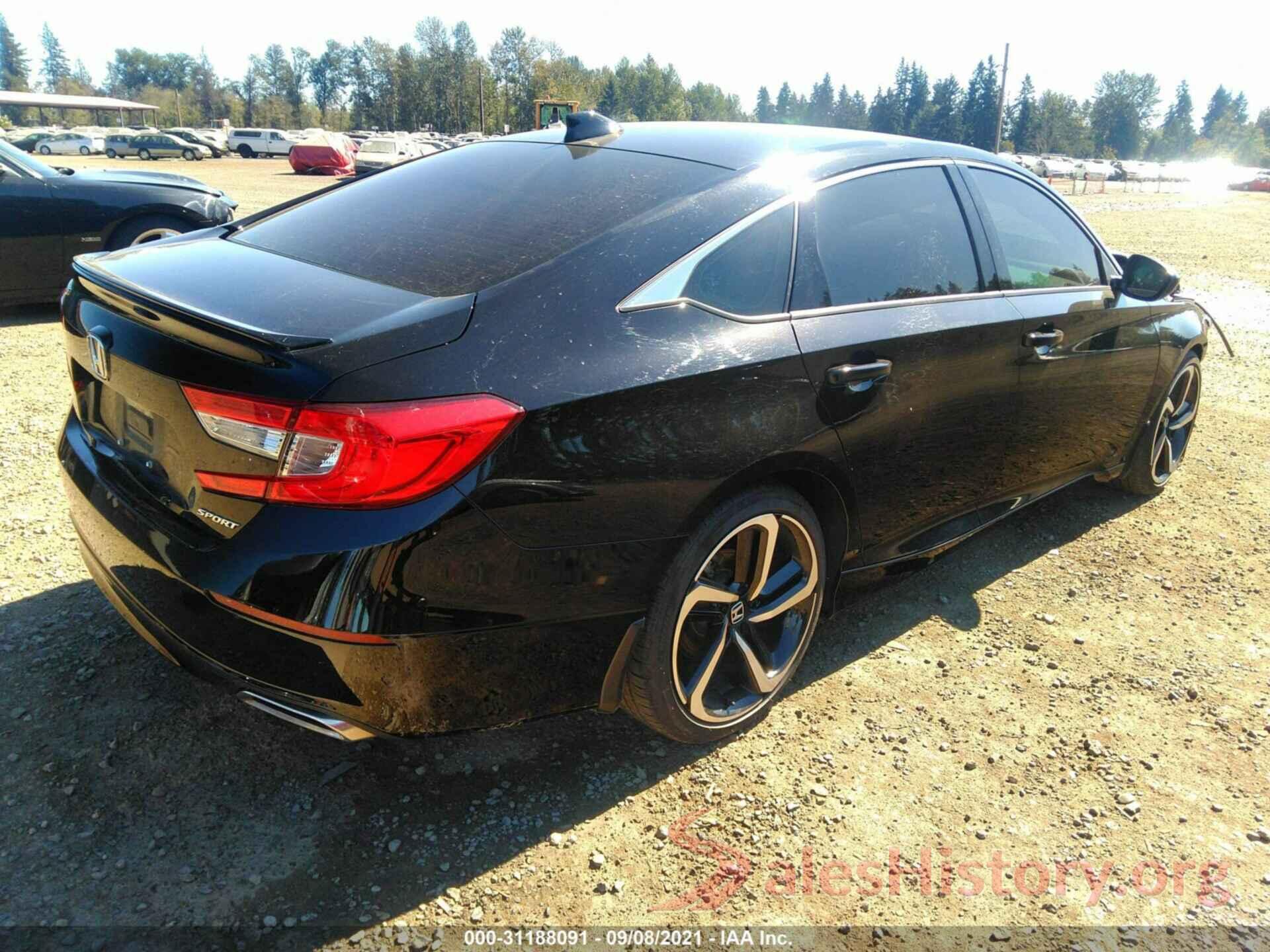 1HGCV1F30KA157547 2019 HONDA ACCORD SEDAN