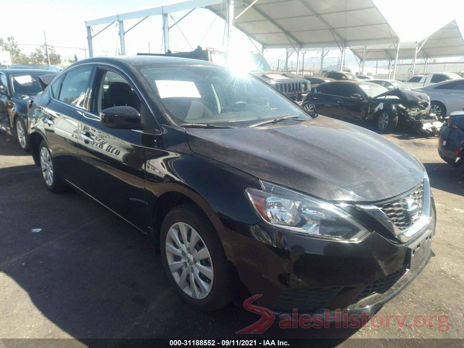 3N1AB7AP6KY222752 2019 NISSAN SENTRA