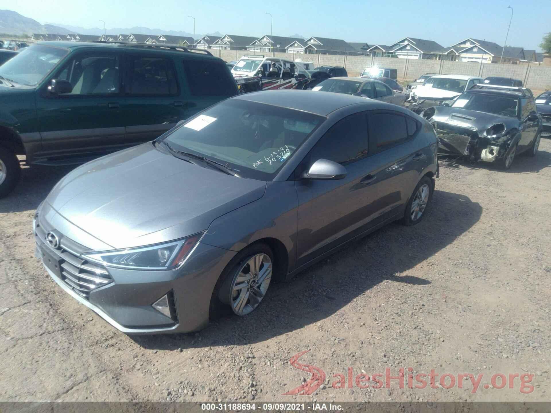 KMHD84LF4KU743219 2019 HYUNDAI ELANTRA