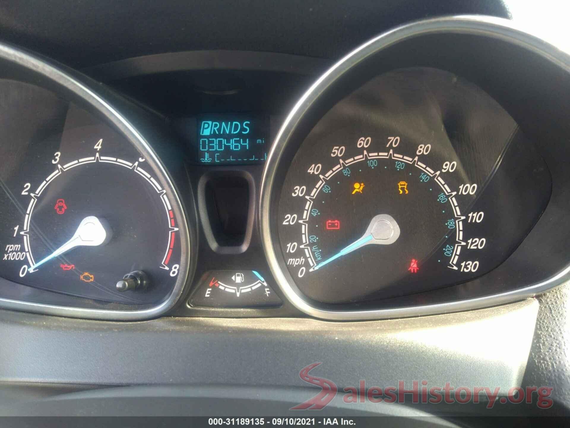 3FADP4BJ8KM165522 2019 FORD FIESTA