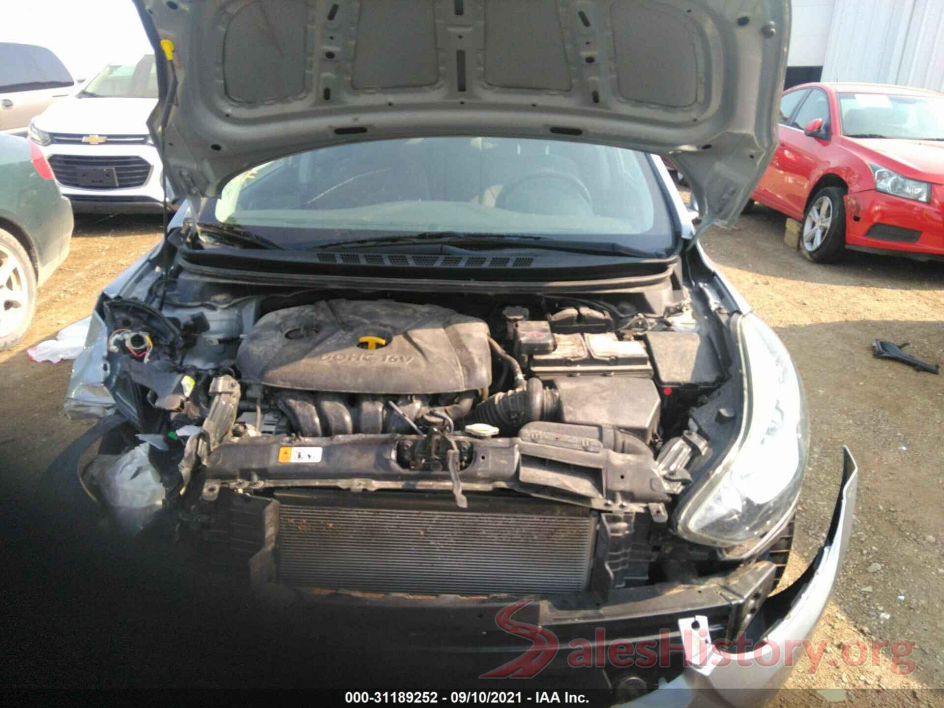 5NPDH4AE9GH785403 2016 HYUNDAI ELANTRA