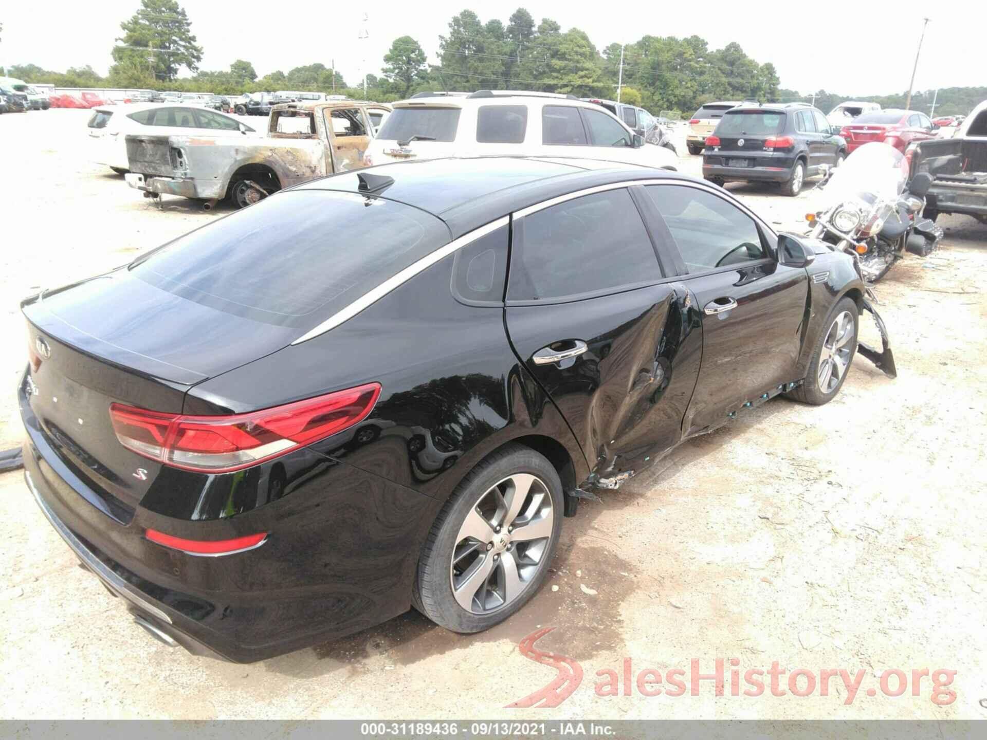 5XXGT4L34KG289159 2019 KIA OPTIMA