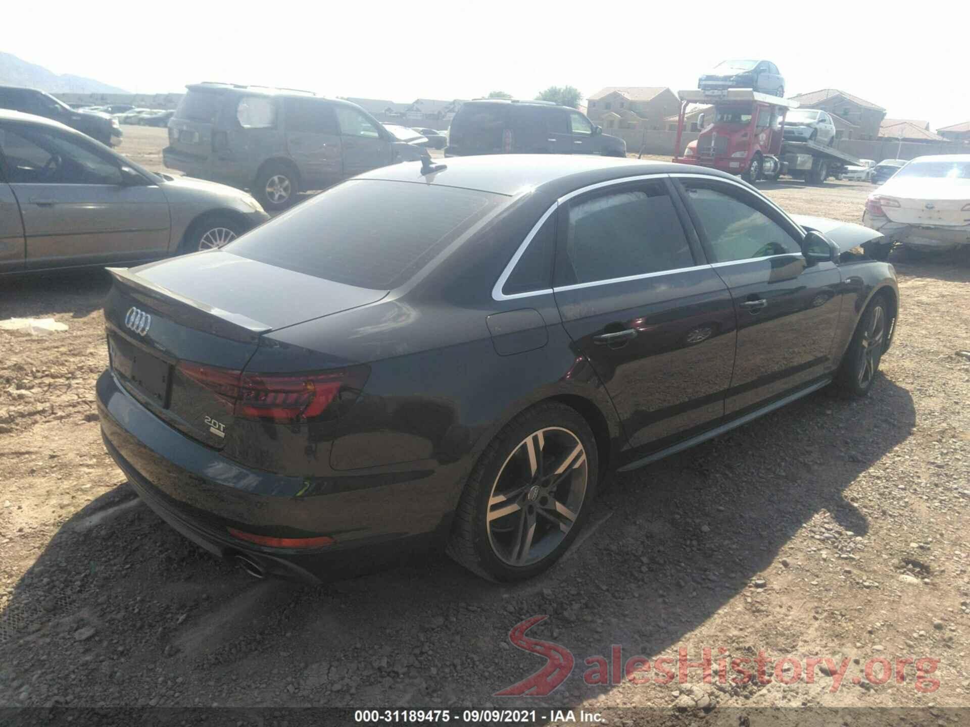 WAULMAF42JN019457 2018 AUDI A4