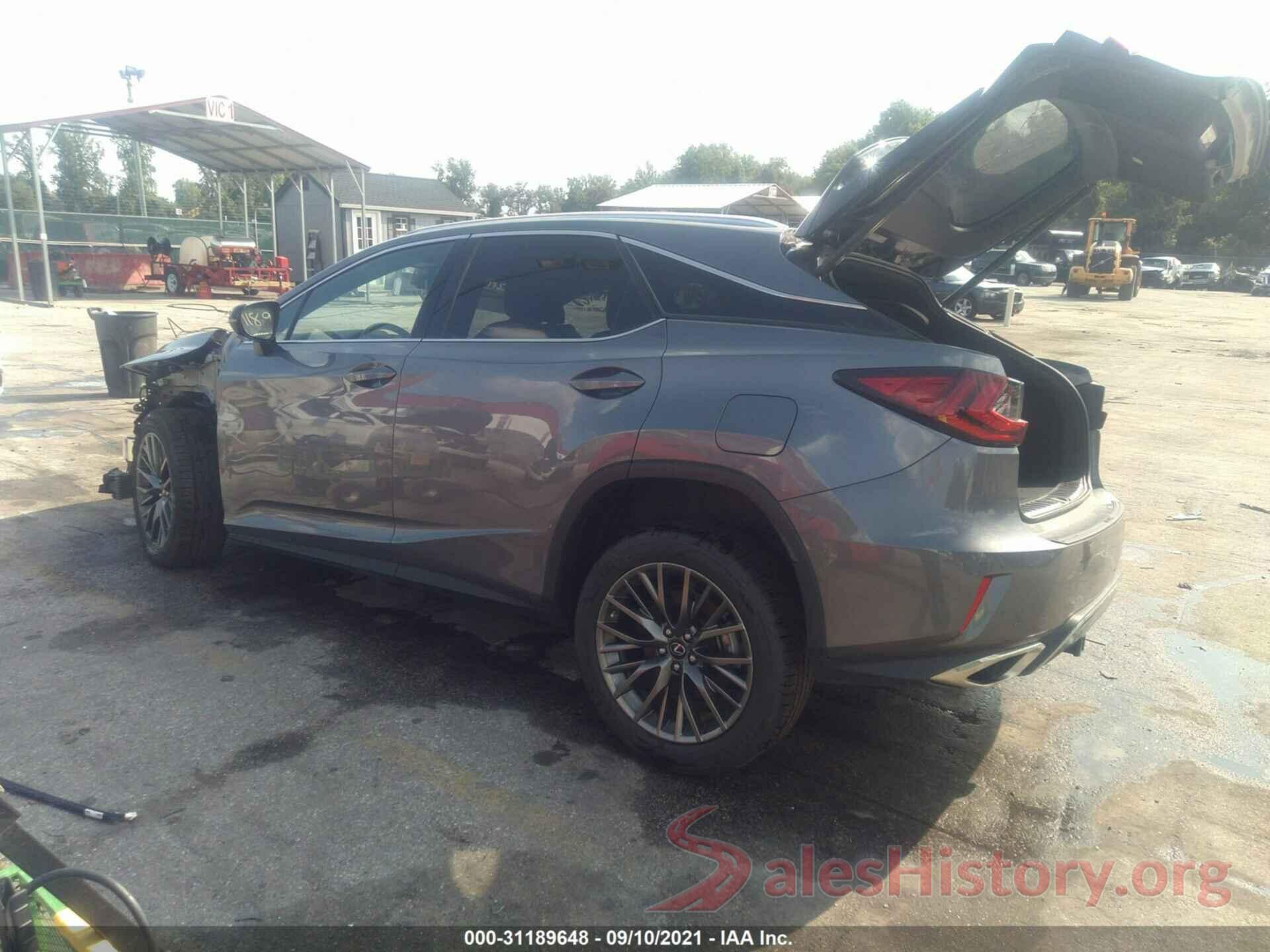 2T2BZMCA0KC180868 2019 LEXUS RX