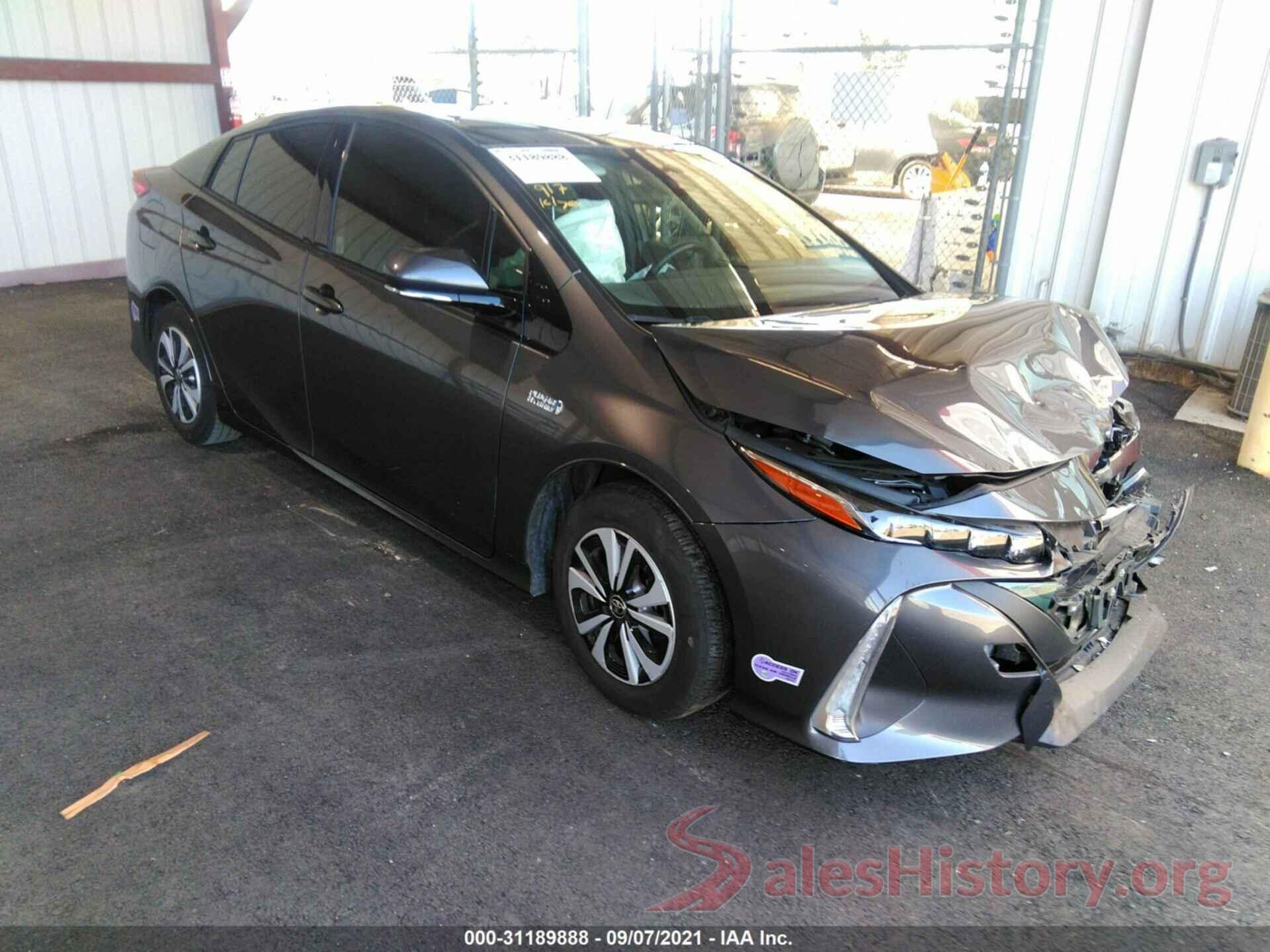 JTDKARFP6K3105657 2019 TOYOTA PRIUS PRIME