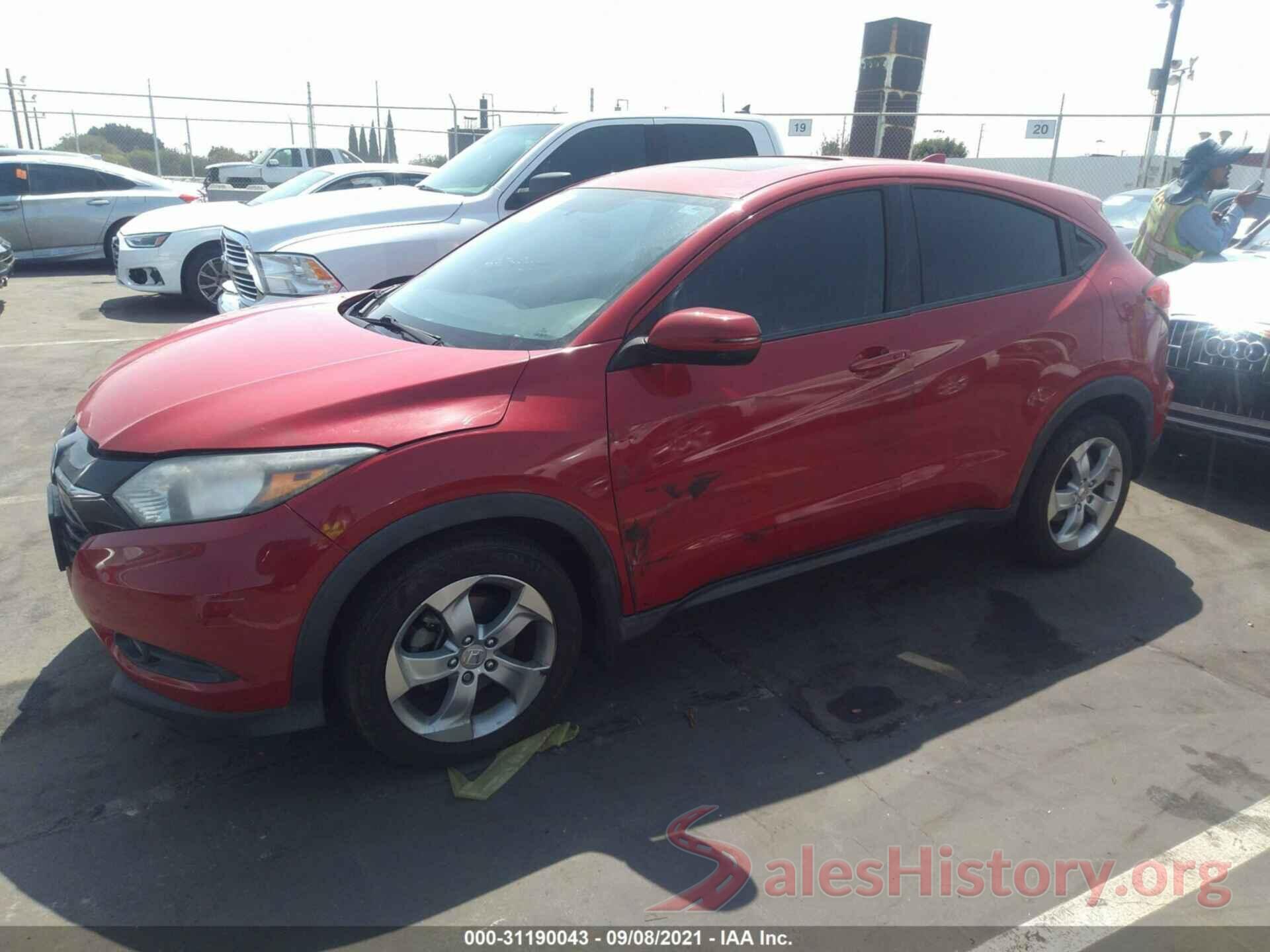 3CZRU5H5XGM710744 2016 HONDA HR-V