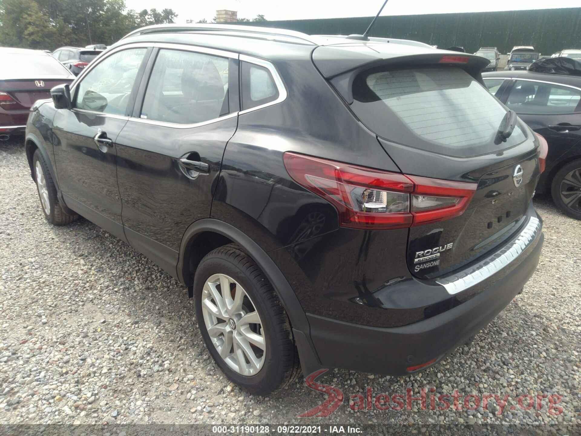 JN1BJ1BWXMW426801 2021 NISSAN ROGUE SPORT