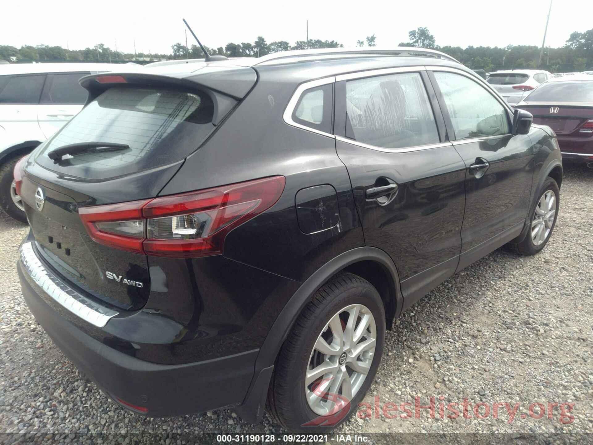 JN1BJ1BWXMW426801 2021 NISSAN ROGUE SPORT