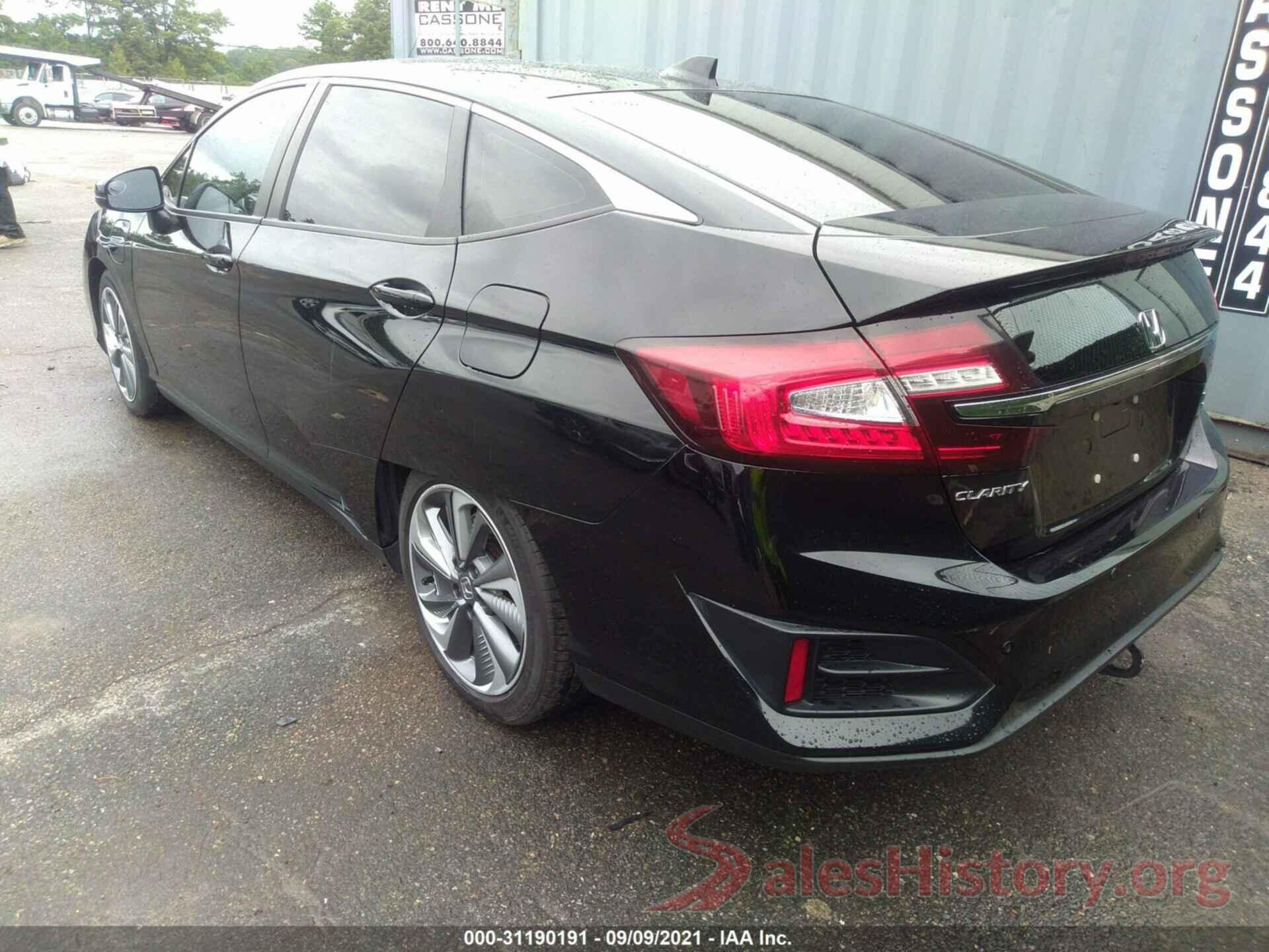 JHMZC5F33JC006810 2018 HONDA CLARITY PLUG-IN HYBRID