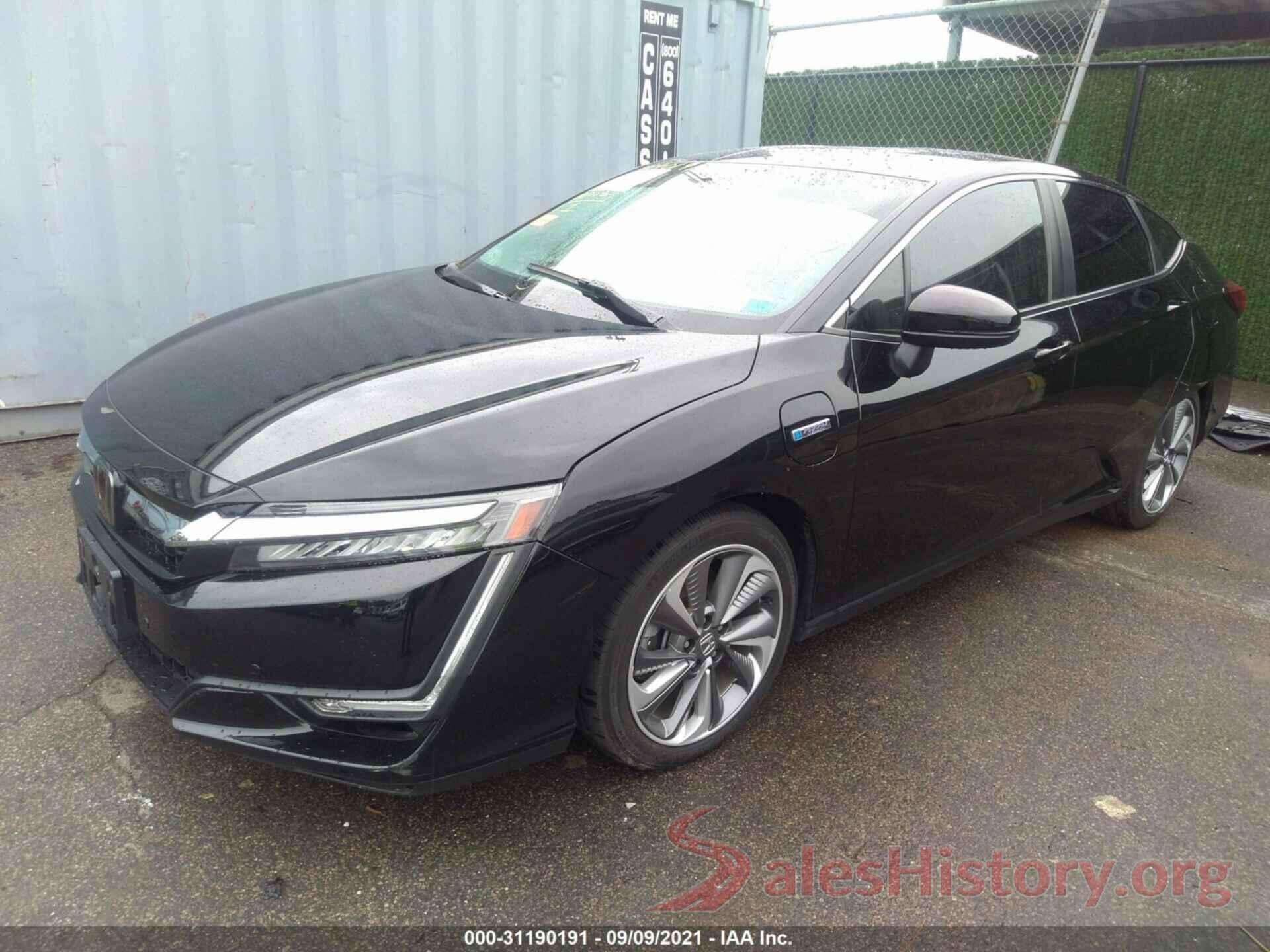 JHMZC5F33JC006810 2018 HONDA CLARITY PLUG-IN HYBRID